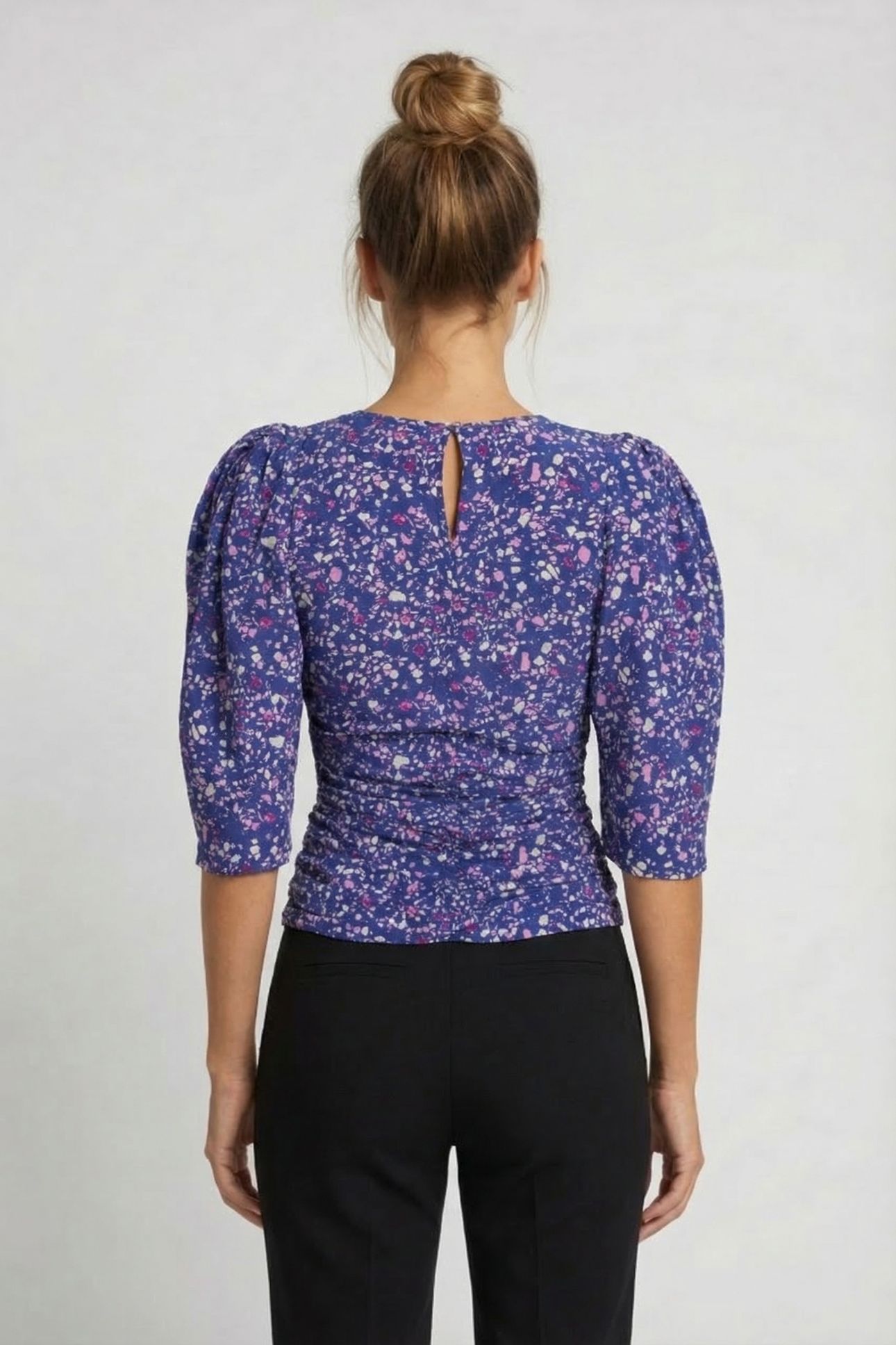 LIDIANE BLOUSE BLUE 2