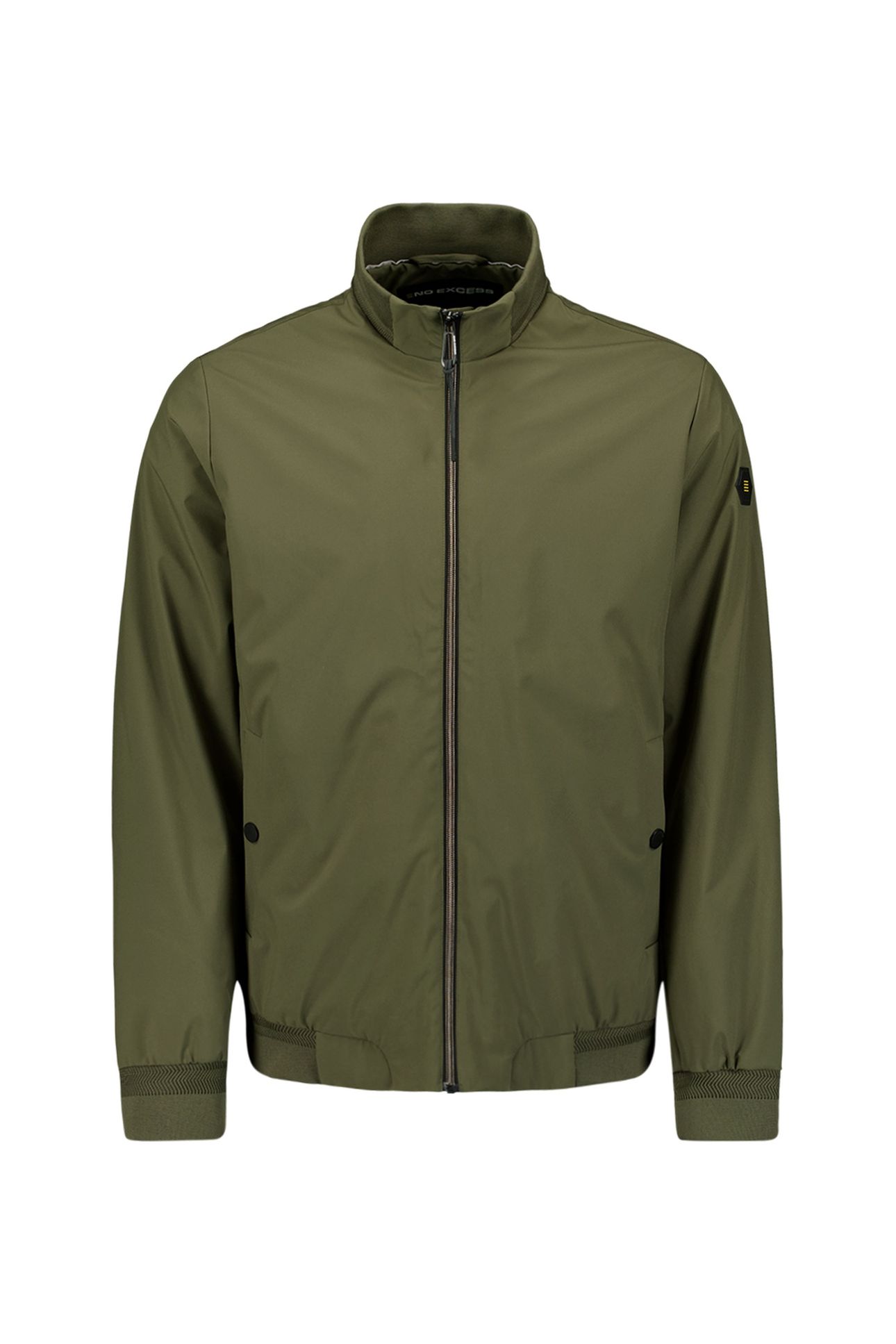 JACKET SHORT FIT CLEAN SOFT DARK MOSS 4