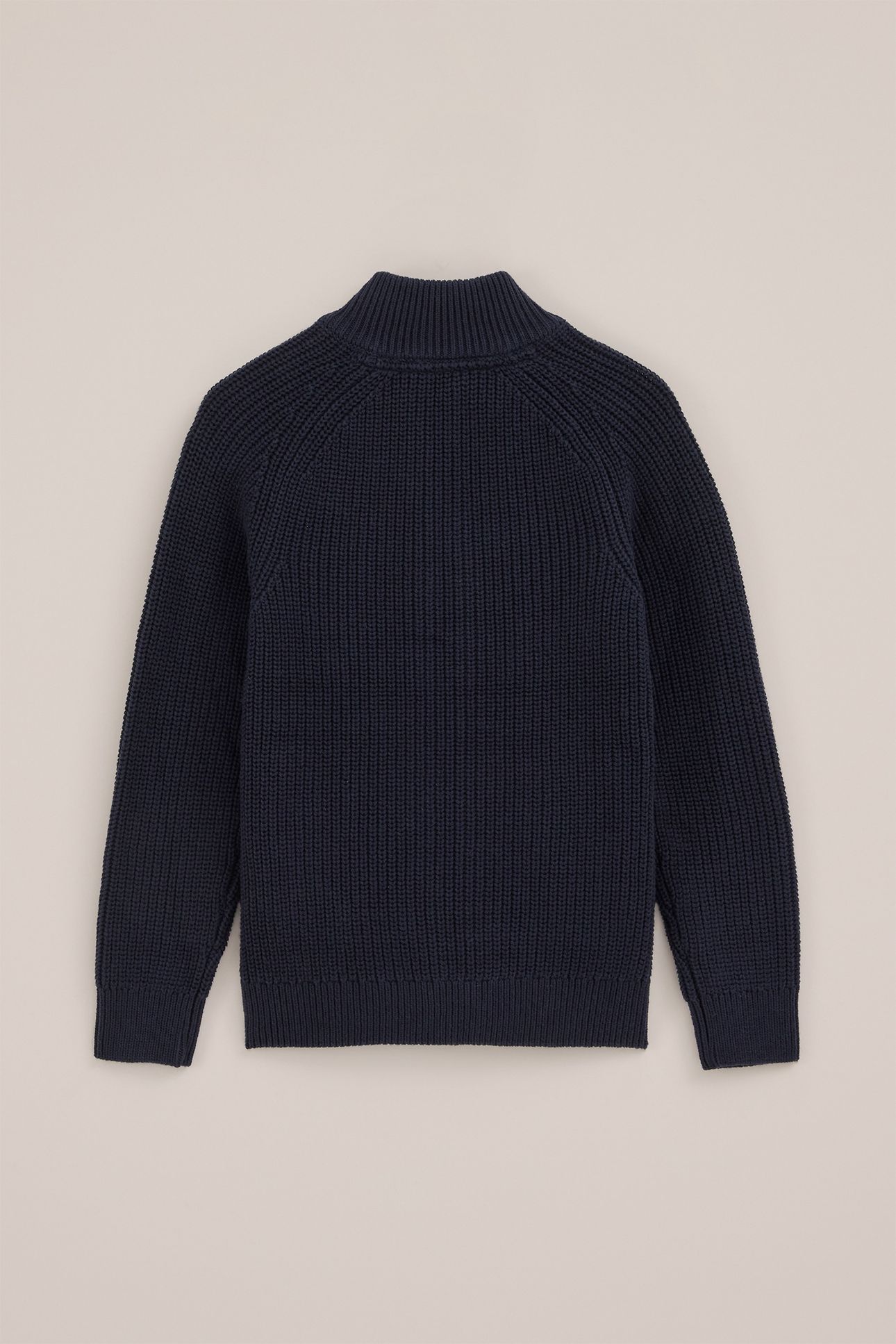 KNITTED CARDIGAN NAVY BLUE 4