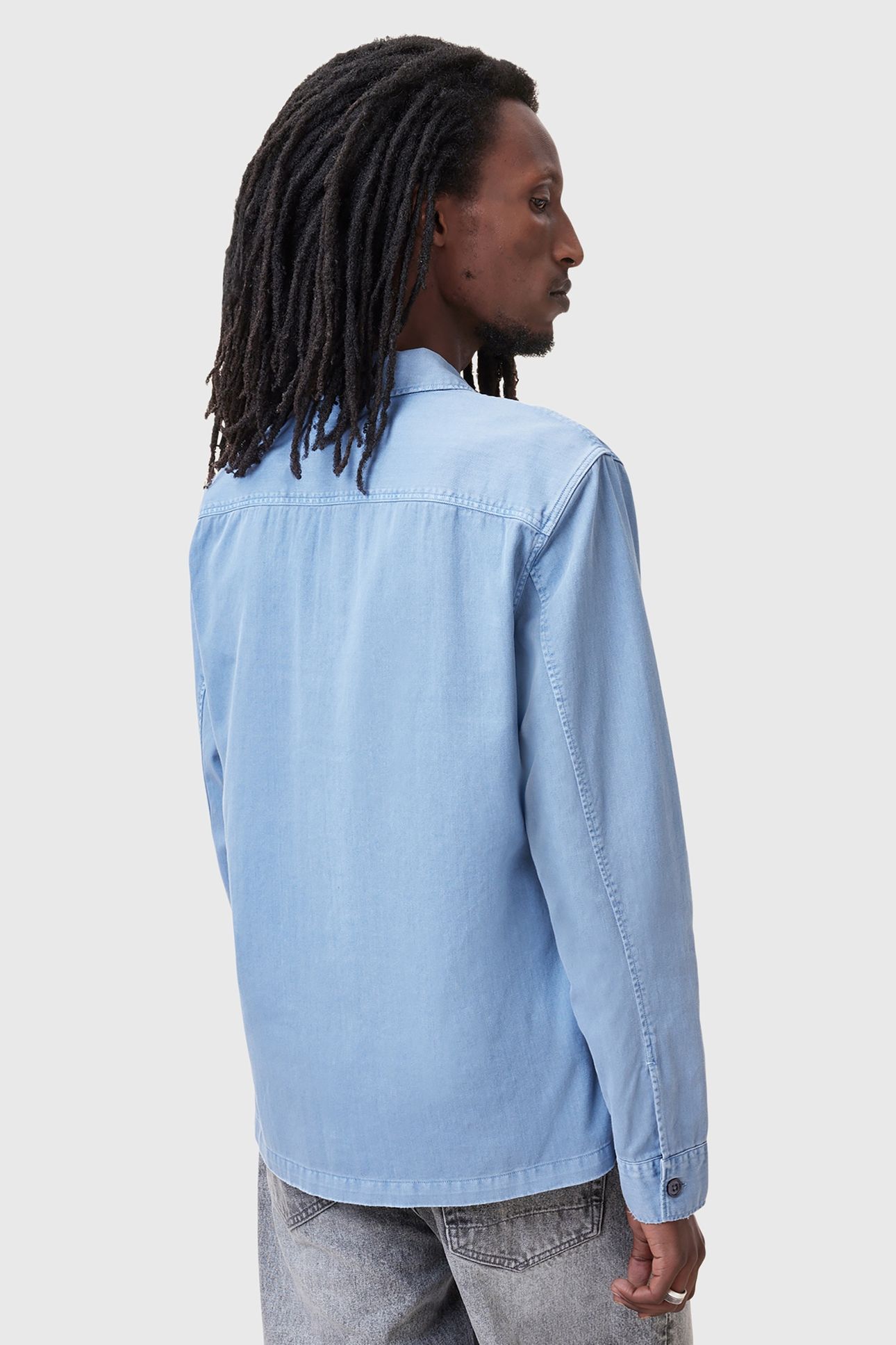 SPOTTER LS SHIRT STATIC BLUE 4