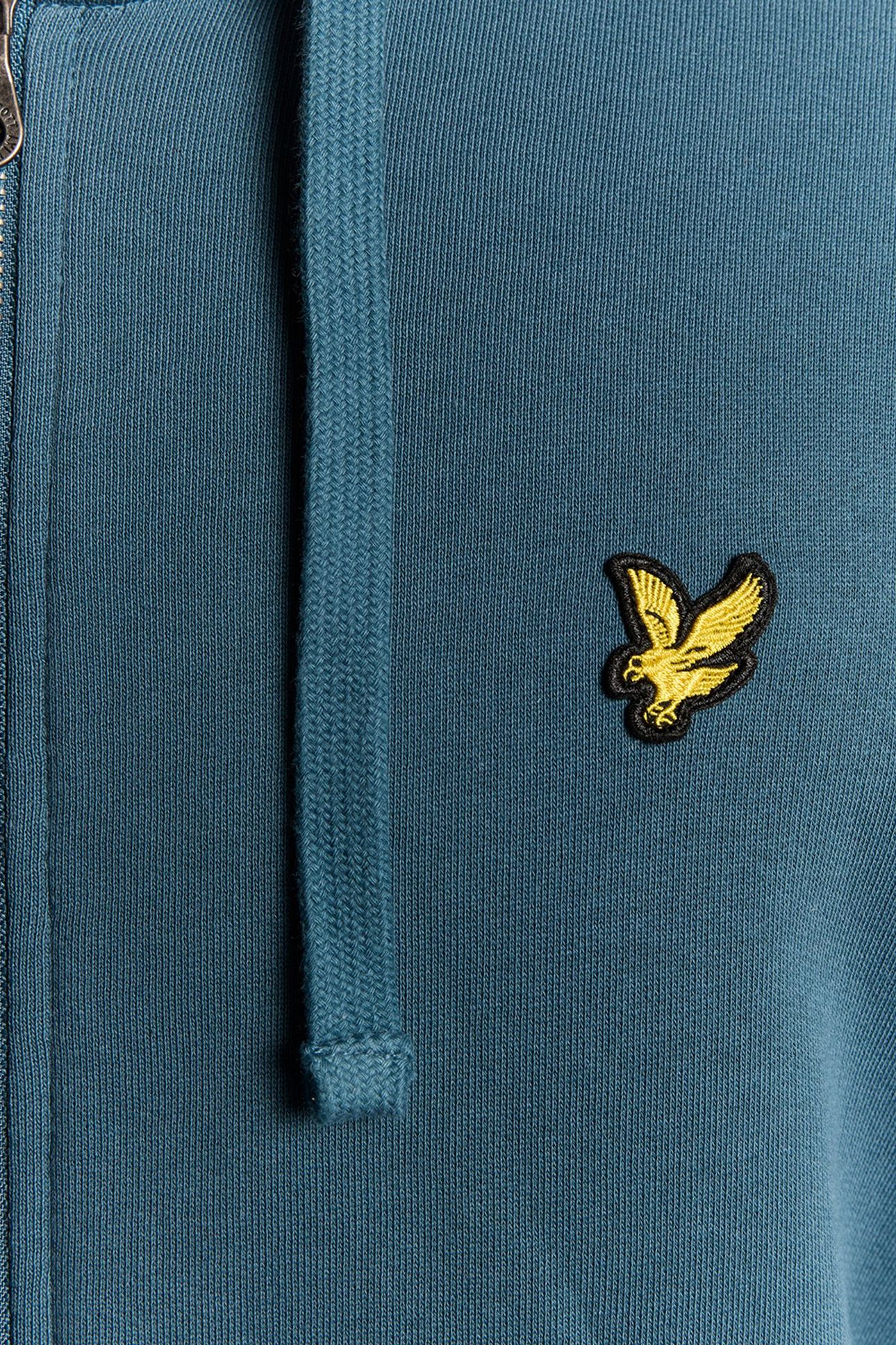 ZIP THROUGH HOODIE DEEP WATER 6