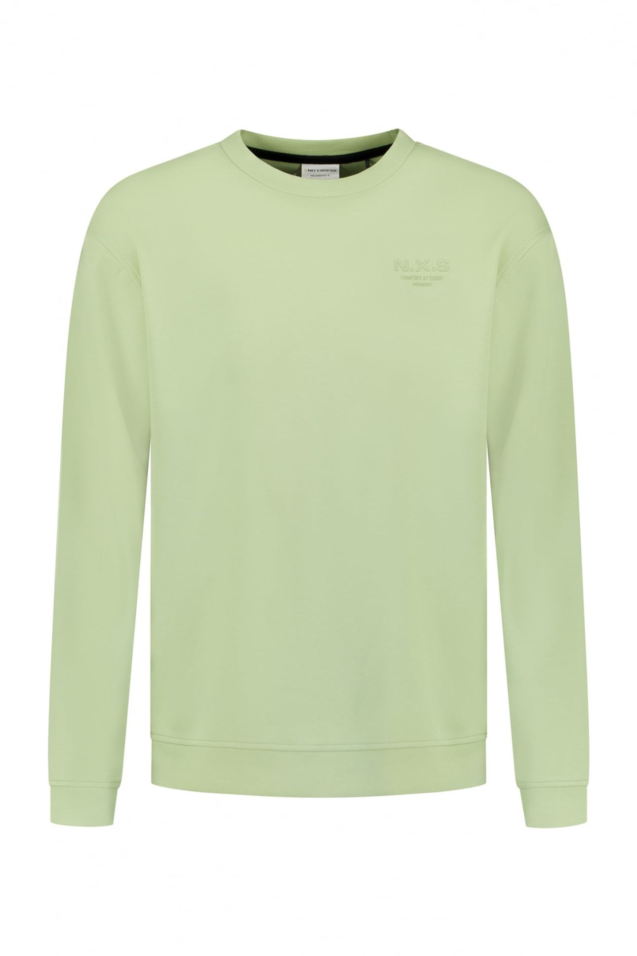SWEATER CREWNECK INTERLOCK GREEN 1