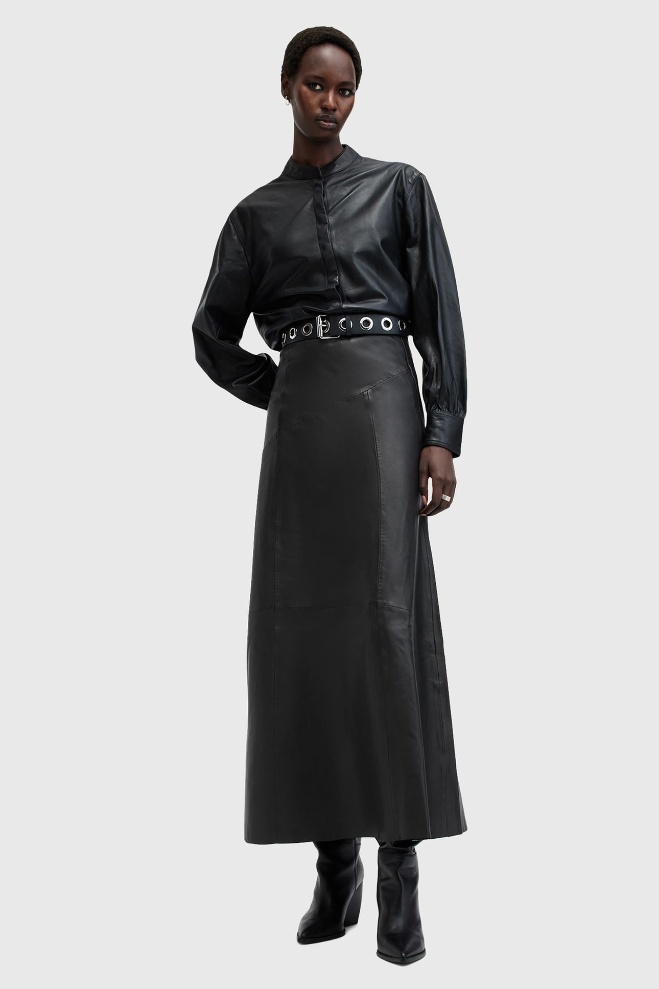 GIANA MAXI SKIRT BLACK 3