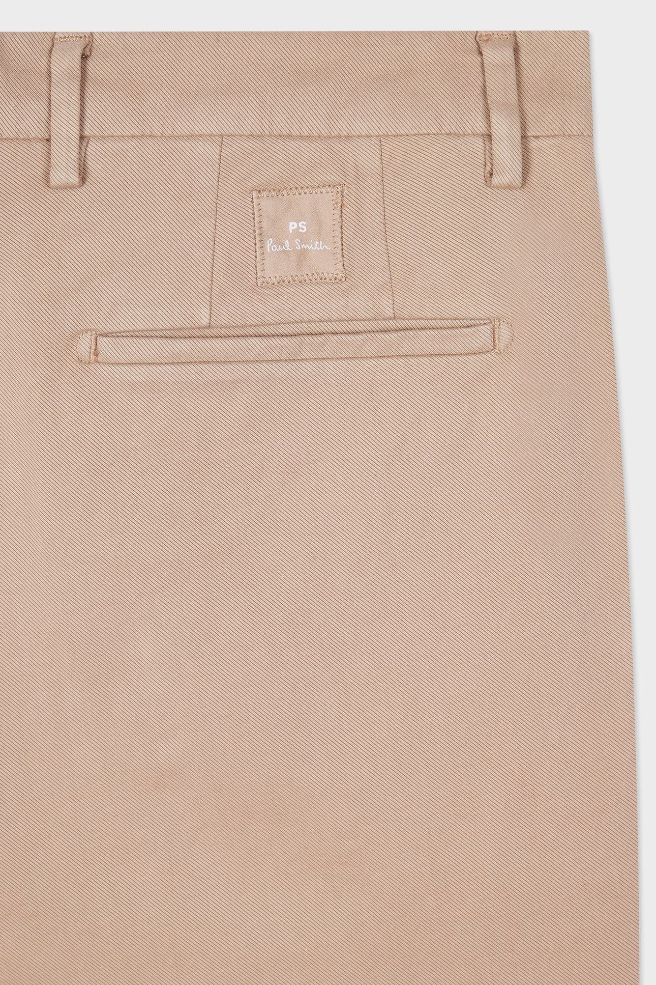 MID FIT CLEAN CHINO TAN 8