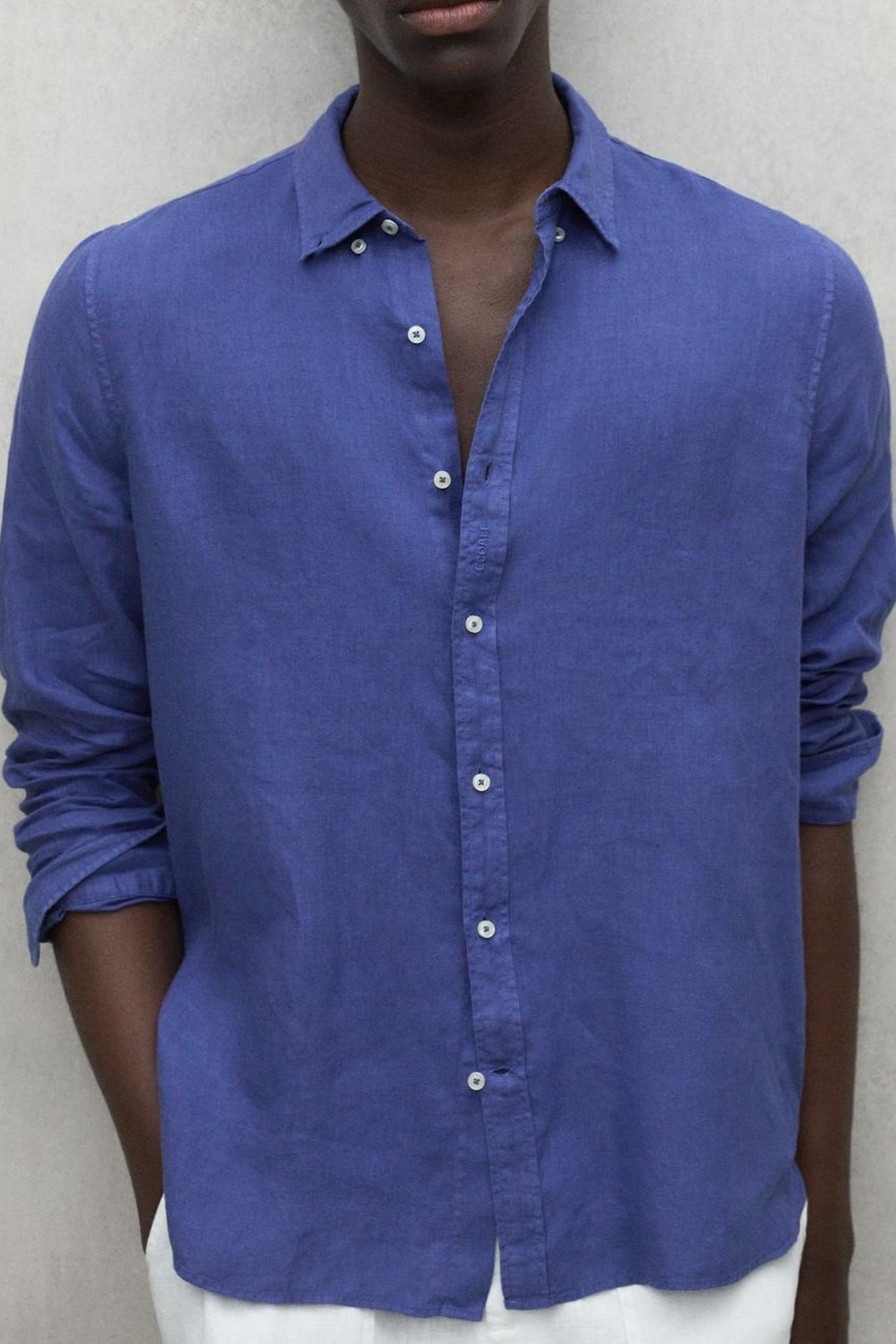 MALIBUALF SHIRT INK BLUE 1