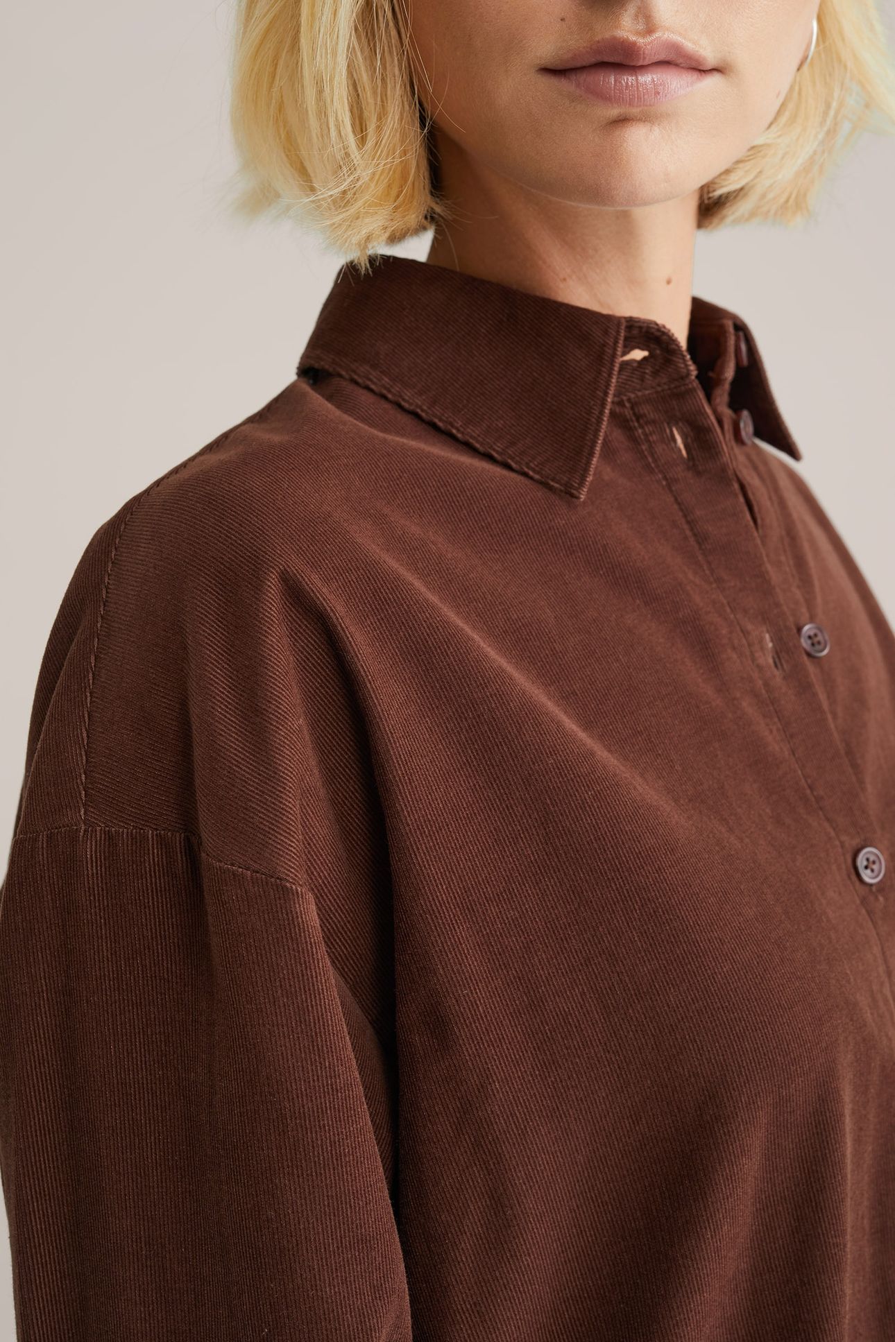 BLOUSE RUST BROWN 5