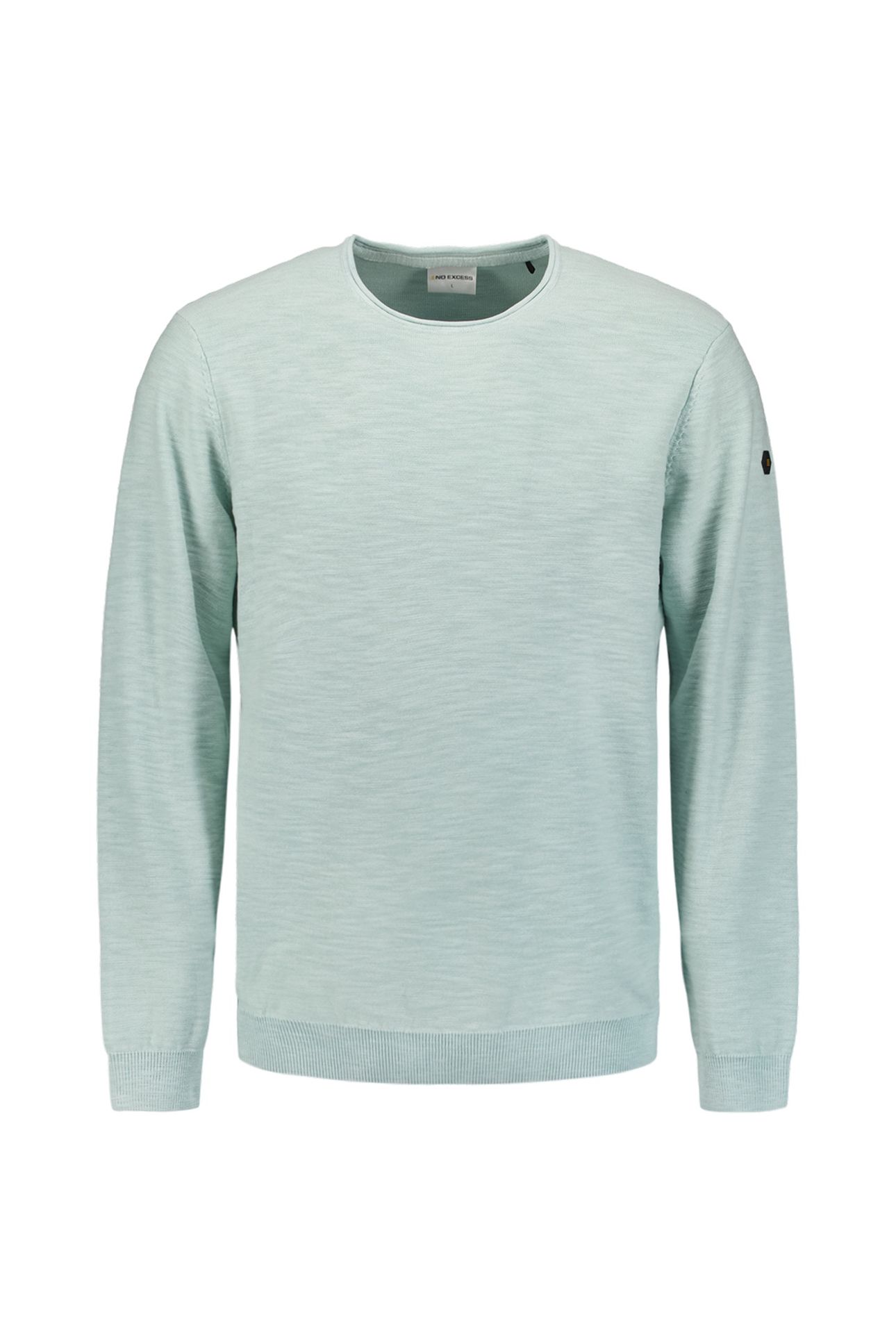 PULLOVER CREWNECK GARMENT DYED + STONE WASHED ICE 5