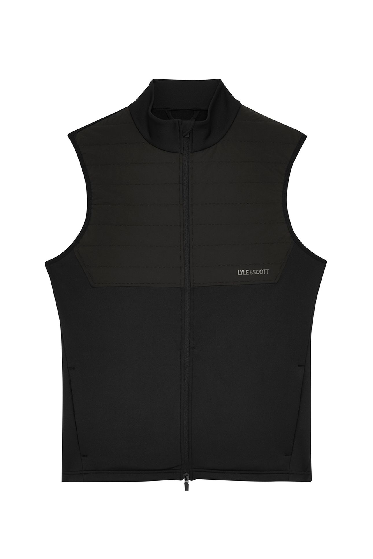 GOLF WINDJAMMER FULL ZIP VEST JET BLACK 4