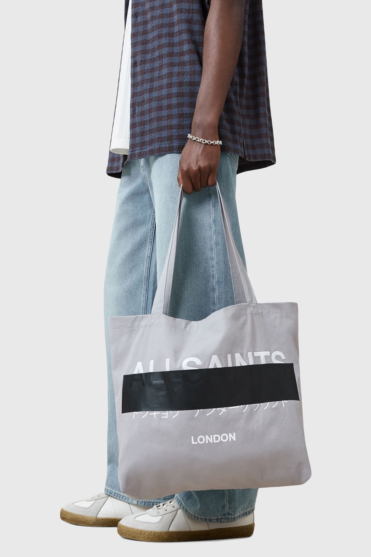 REDACT TOTE BAG MACHINE GREY 2