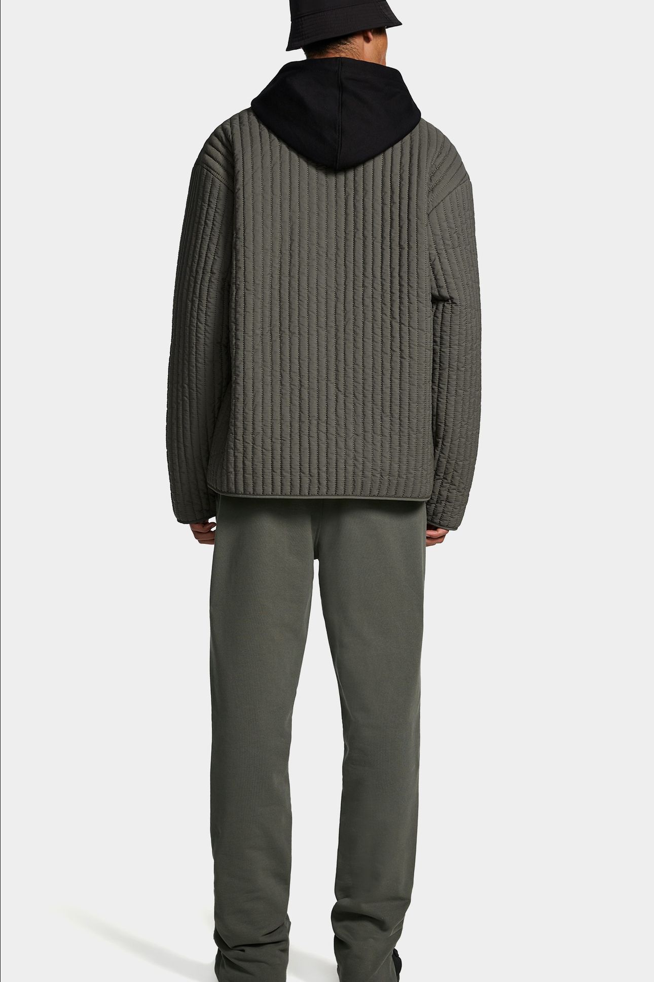 ZYER QUILTED RELAXED JACKET CHIMERA GREY 2