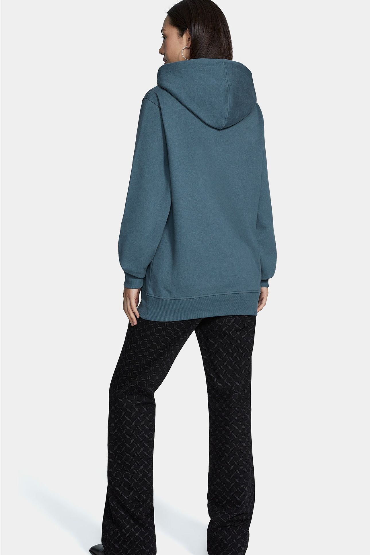 HOLT HOODIE TEAL BLUE 4