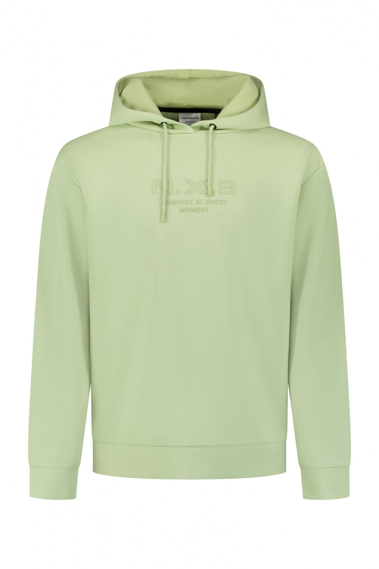 SWEATER FULL ZIPPER HOODED INTERLOCK GREEN 1