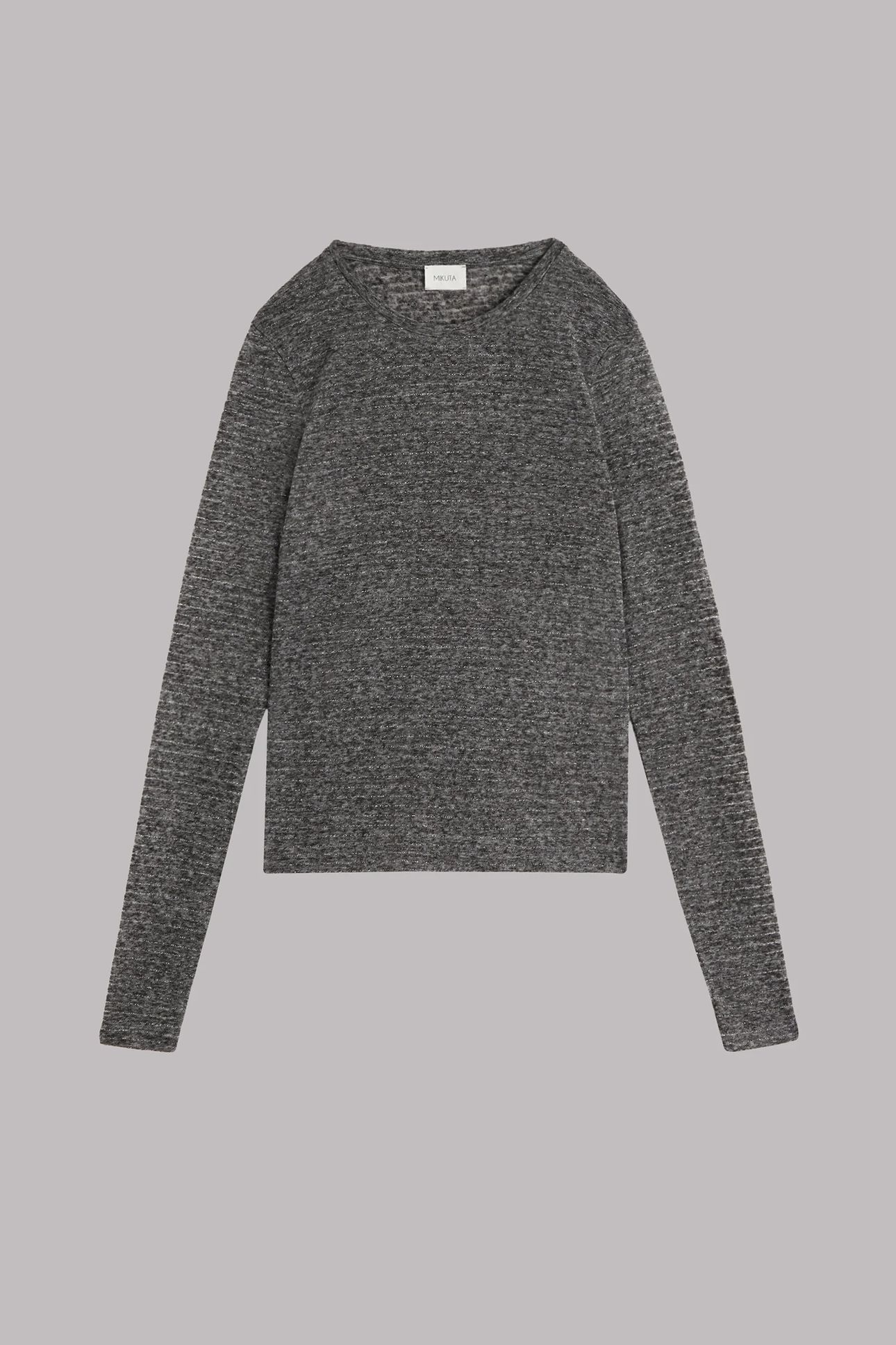 THE GREY STRIPED SPARKLY THIN LONGSLEEVE 3