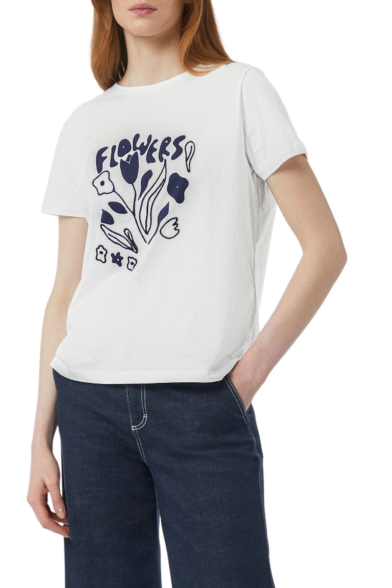 COMMA T-SHIRTS WHITE 2