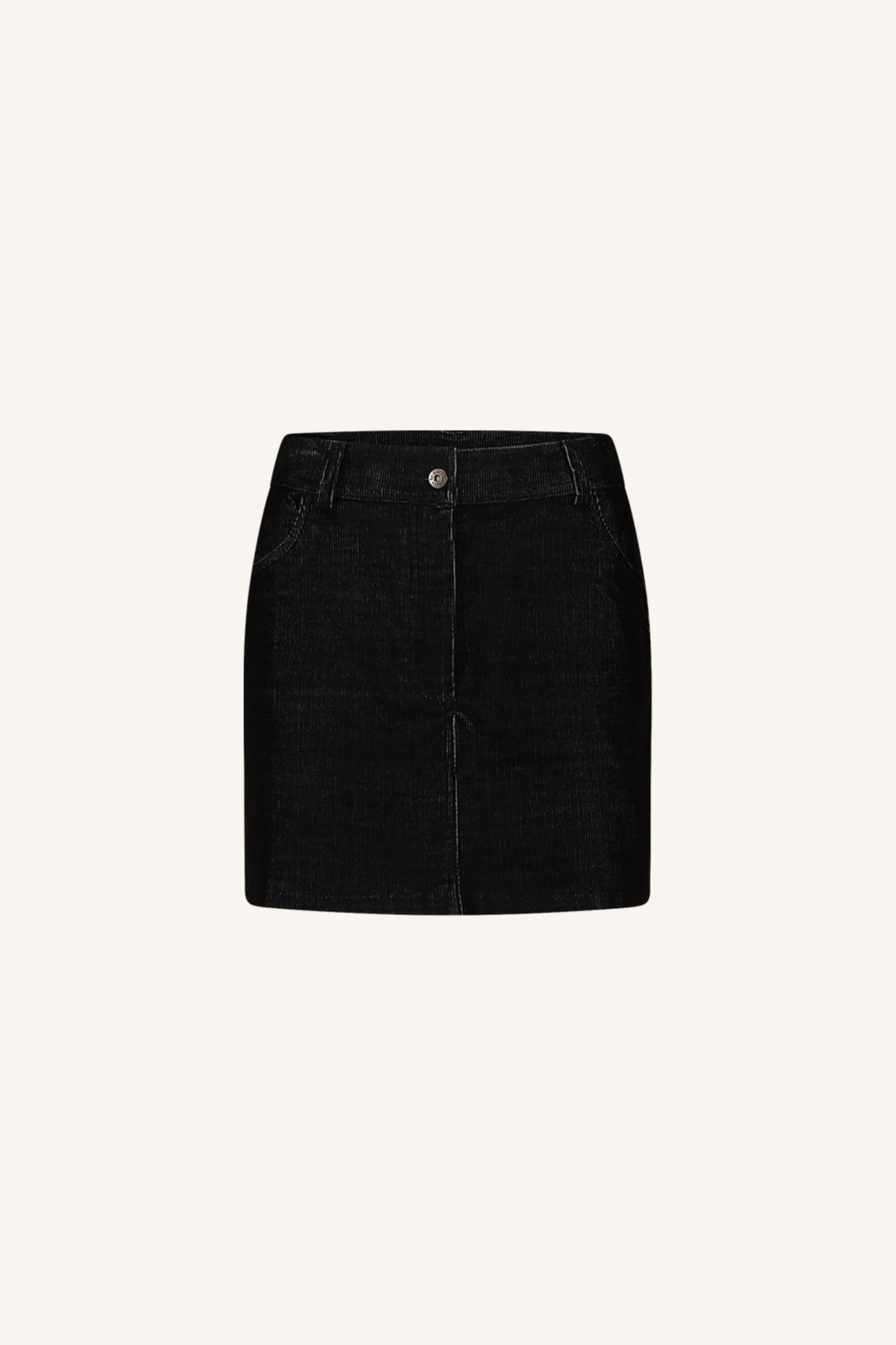 JOSIE CORD SKIRT BLACK 2