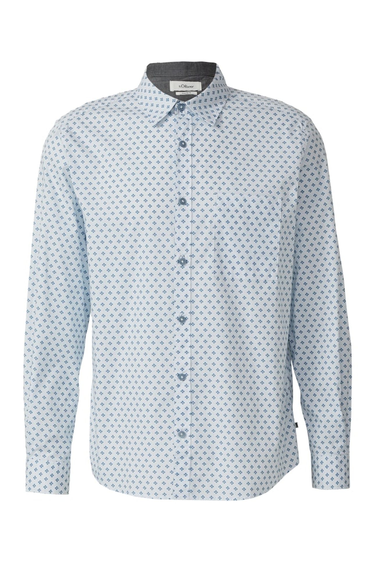 S.OLIVER SHIRTS LIGHT BLUE 4