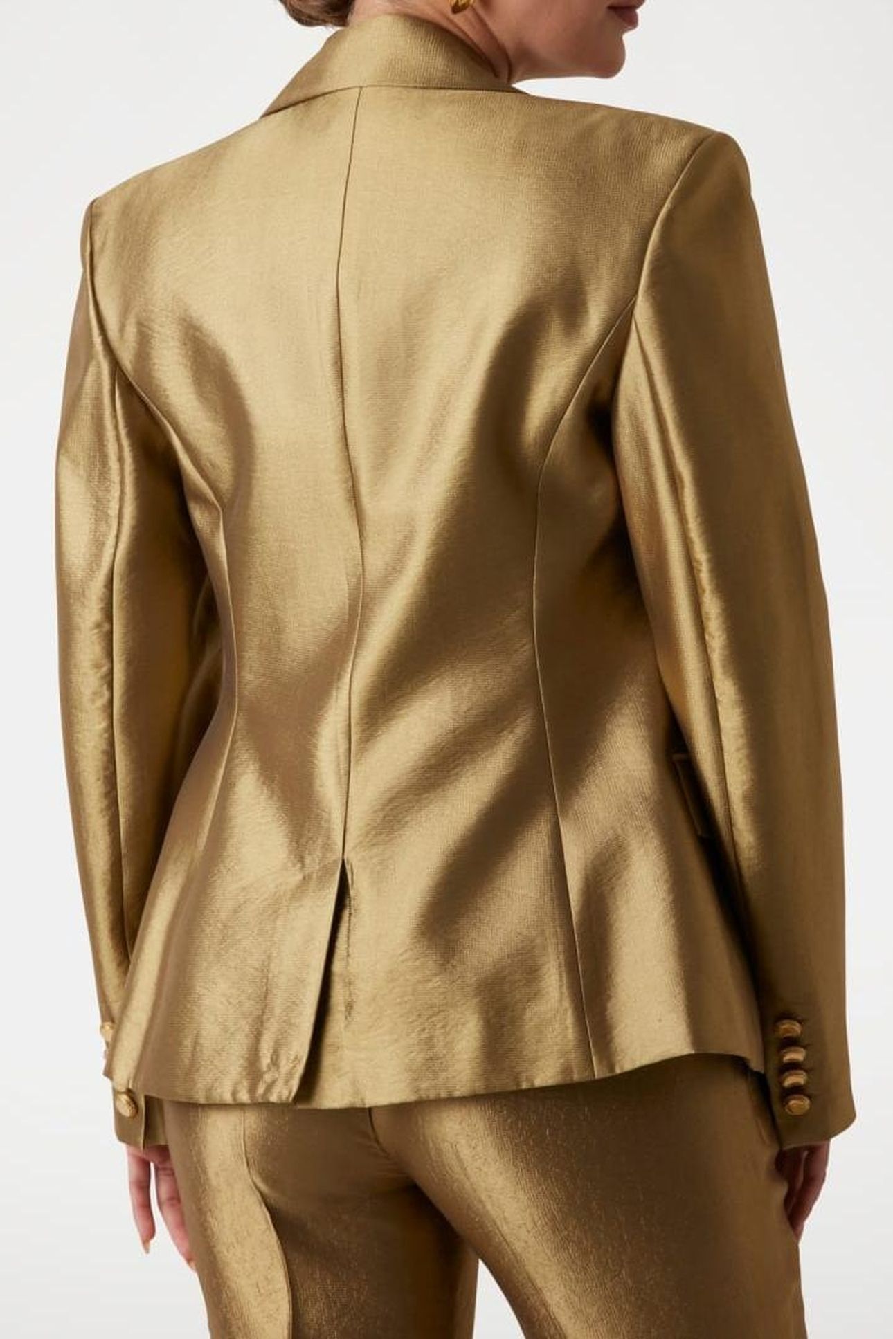 MARCIANO BY GUESS MILLA DOUBLE BREAST JACKET ANTIQUE GOLD MU 3