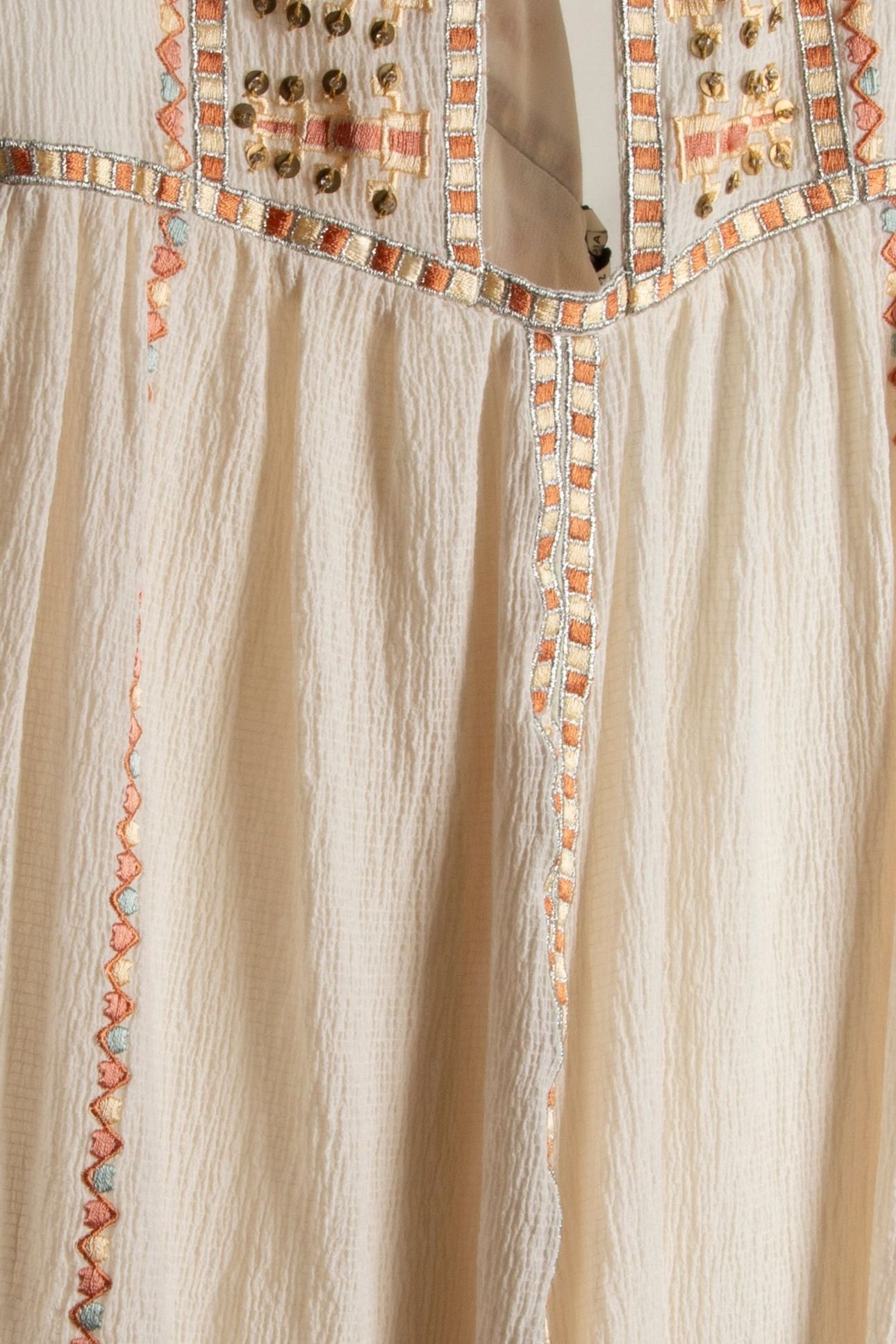 BRETTY DRESS ECRU 4
