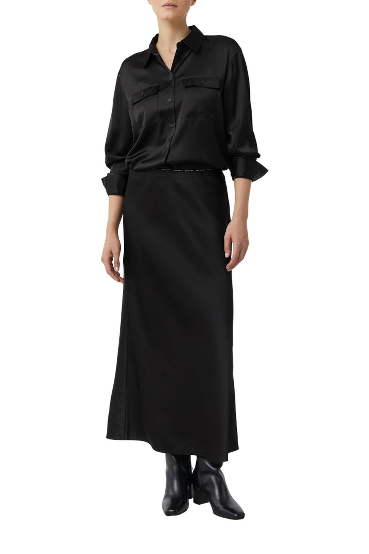 COMMA BLOUSES BLACK 1