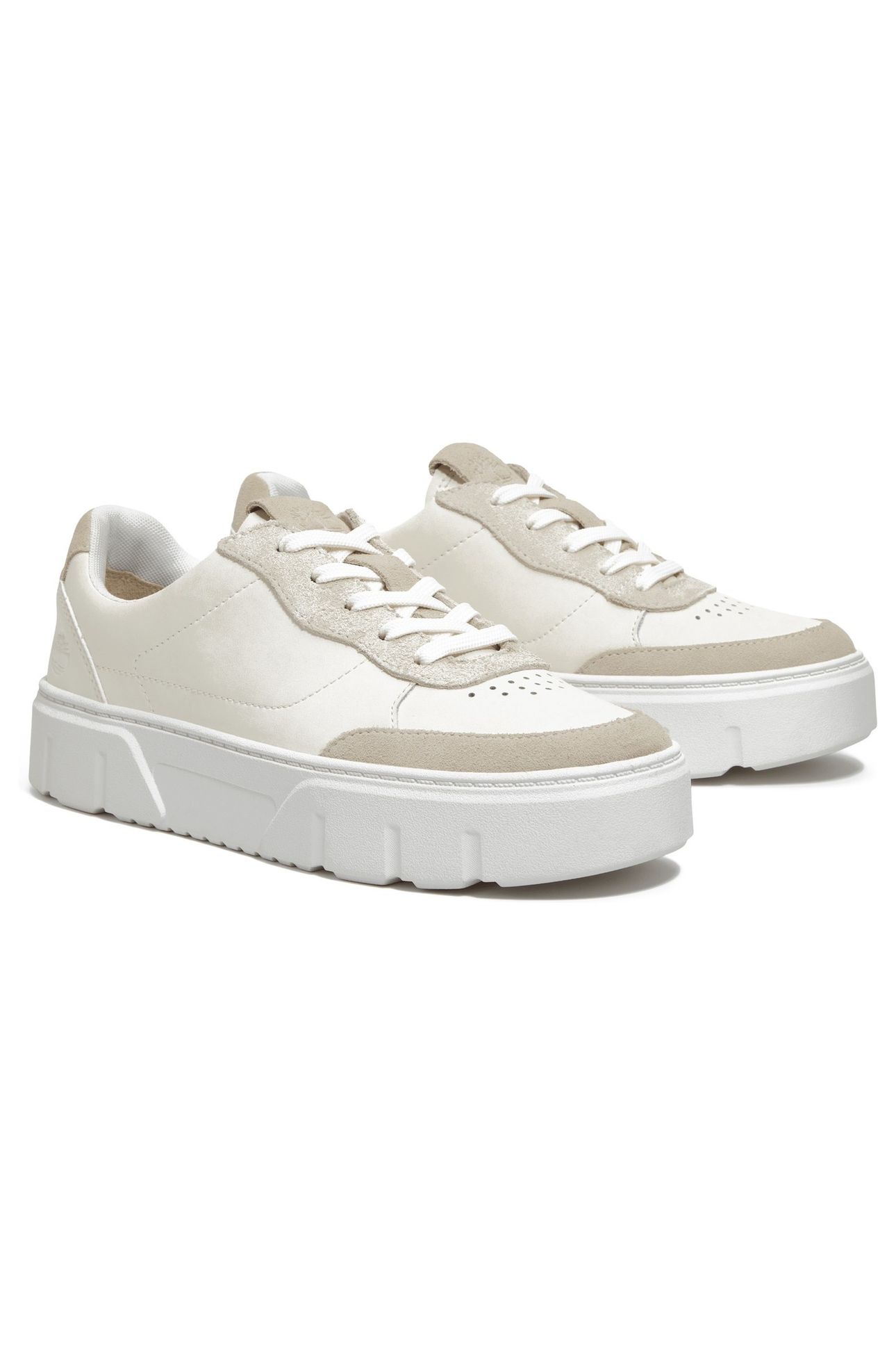 LAUREL COURT LOW LACE UP SNEAKER NATURAL LEATHER 5