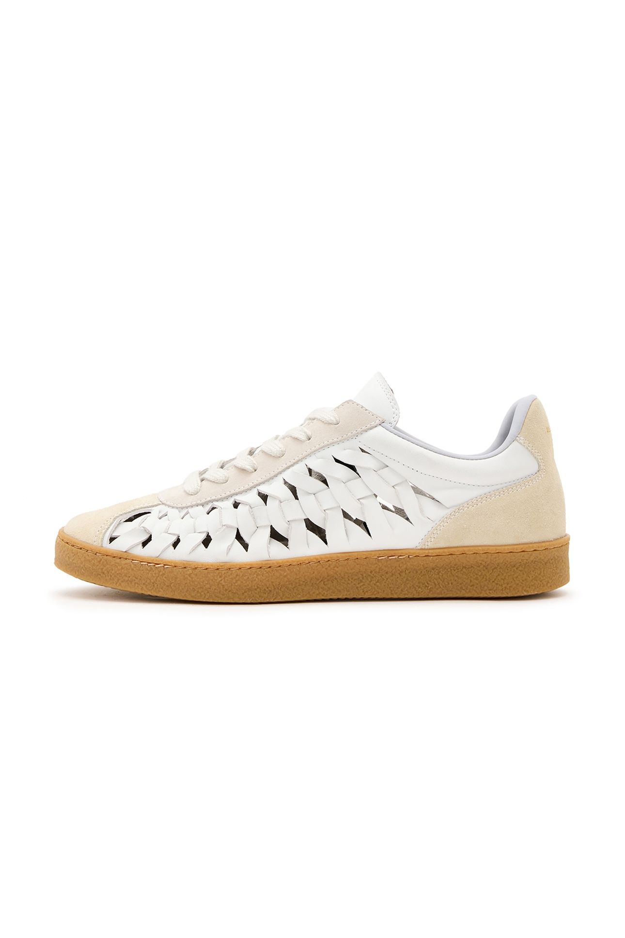 VELMA WOVEN SNEAKER CHALK WHITE 2
