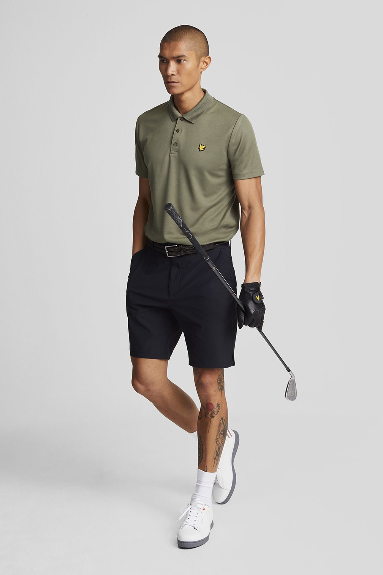 LIGHTWEIGHT GOLF TECH SHORTS JET BLACK 2