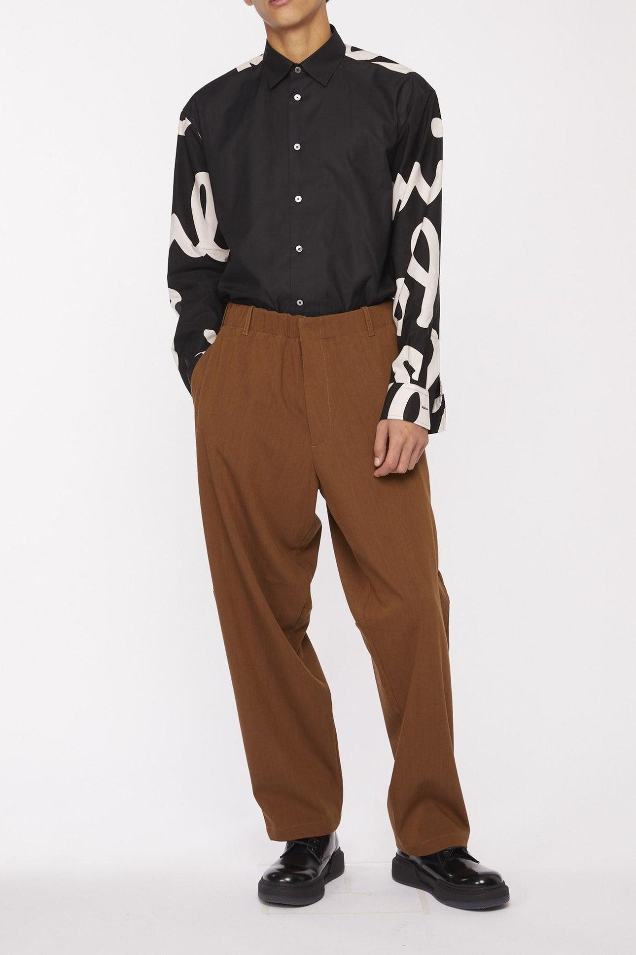 GENTS TROUSER GOLDEN YELLOW 2