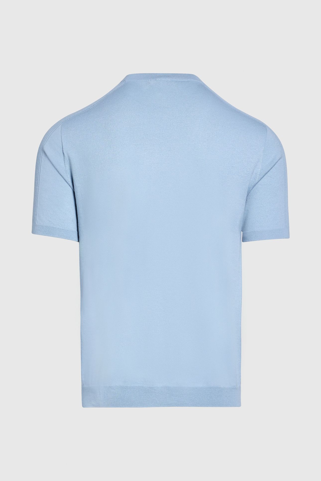 FOTOR V2.Y9.01 FLAT-KNIT-SHIRT FOG BLUE 4