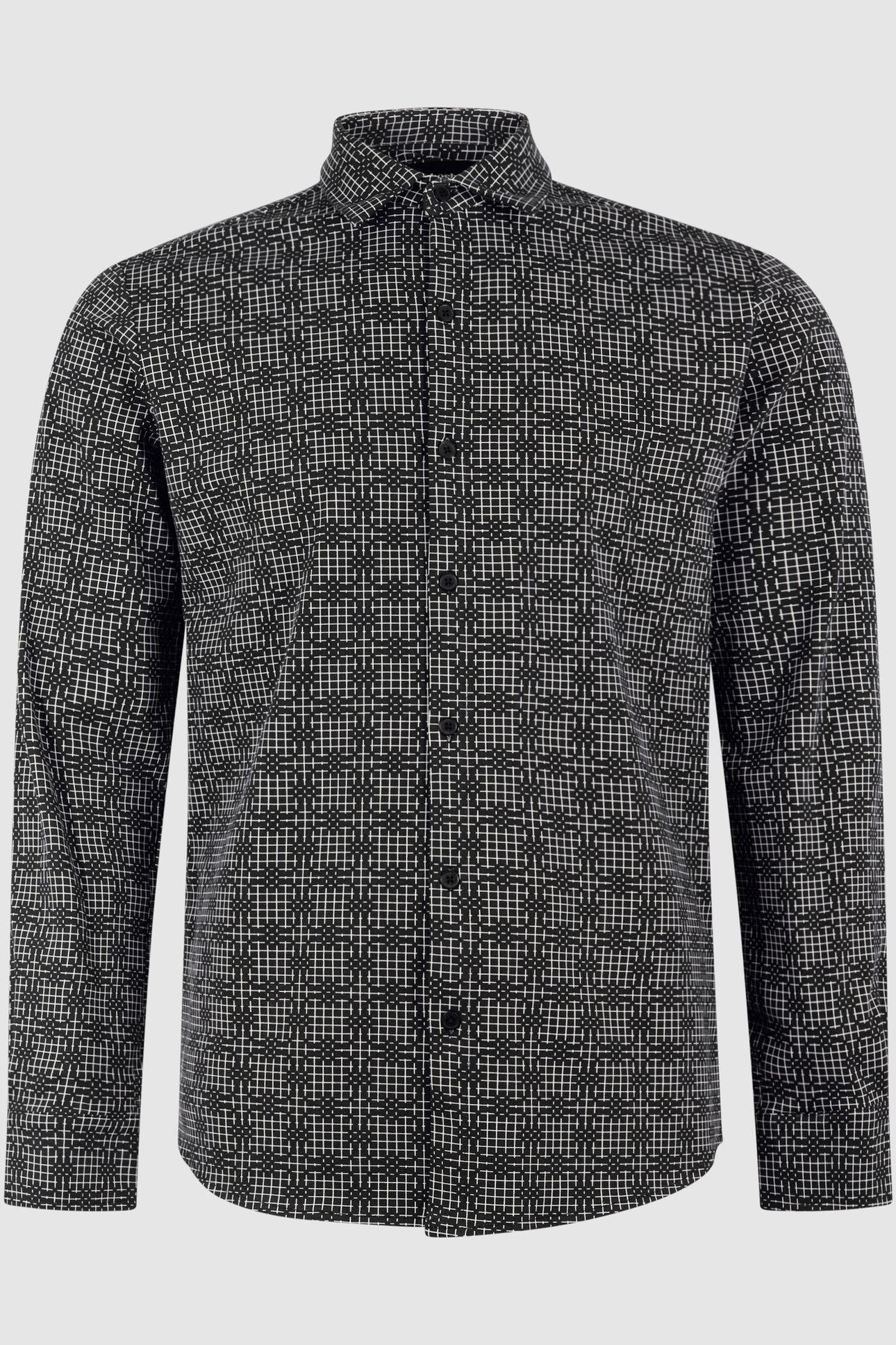 MA-SBPRINTED LOGO SHIRT BLACK 4