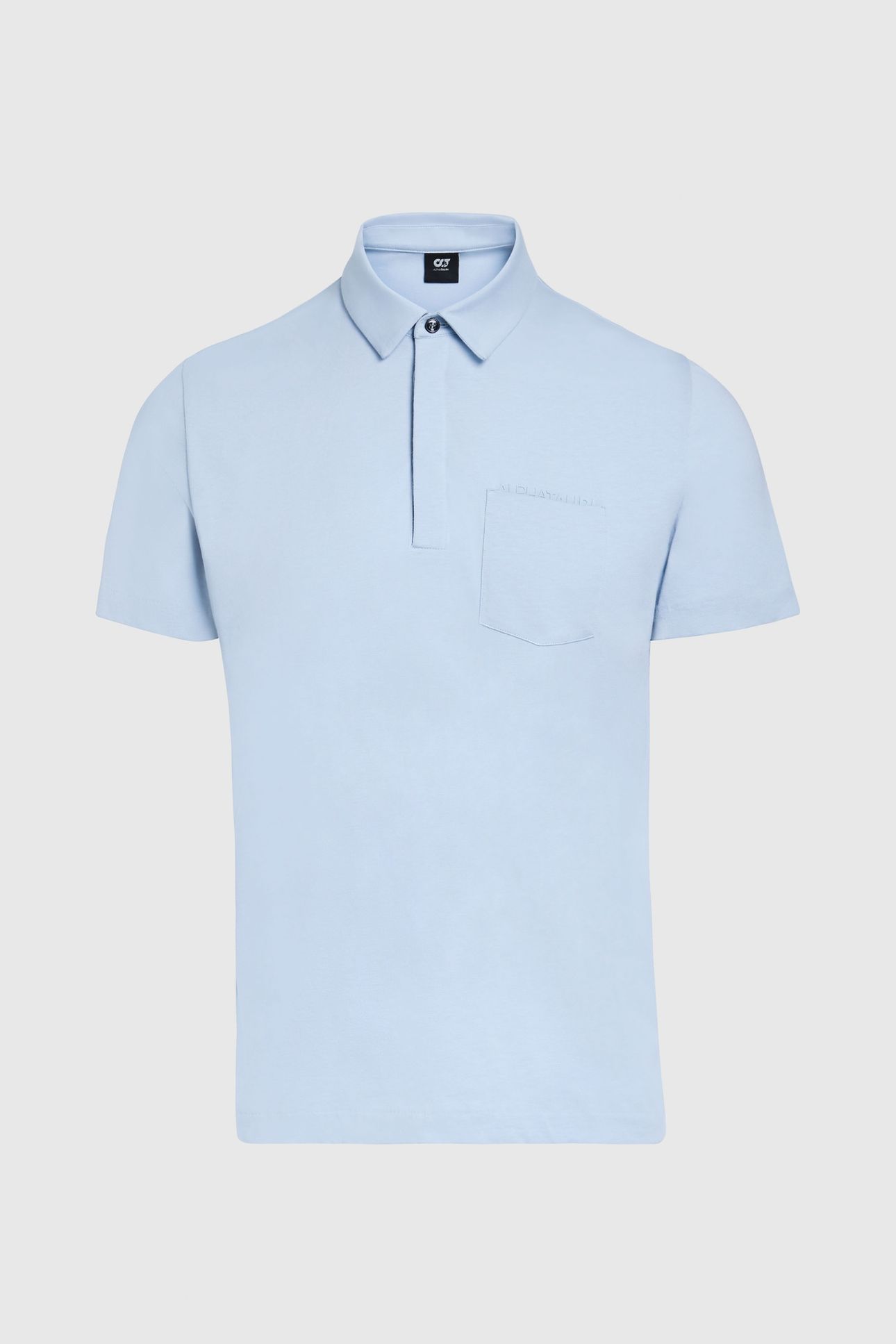 JOMAR V1.Y9.01 POLO SHIRT SHORT FOG BLUE 3