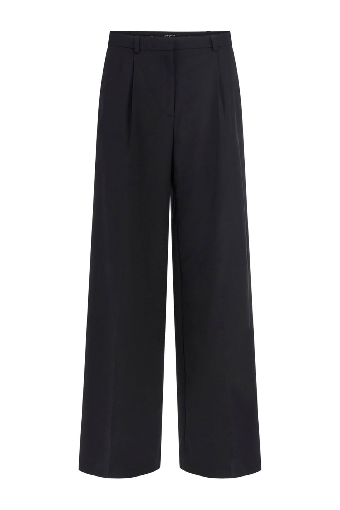 MARCIANO BY GUESS IRINA WIDE LEG PANT JET BLACK 1