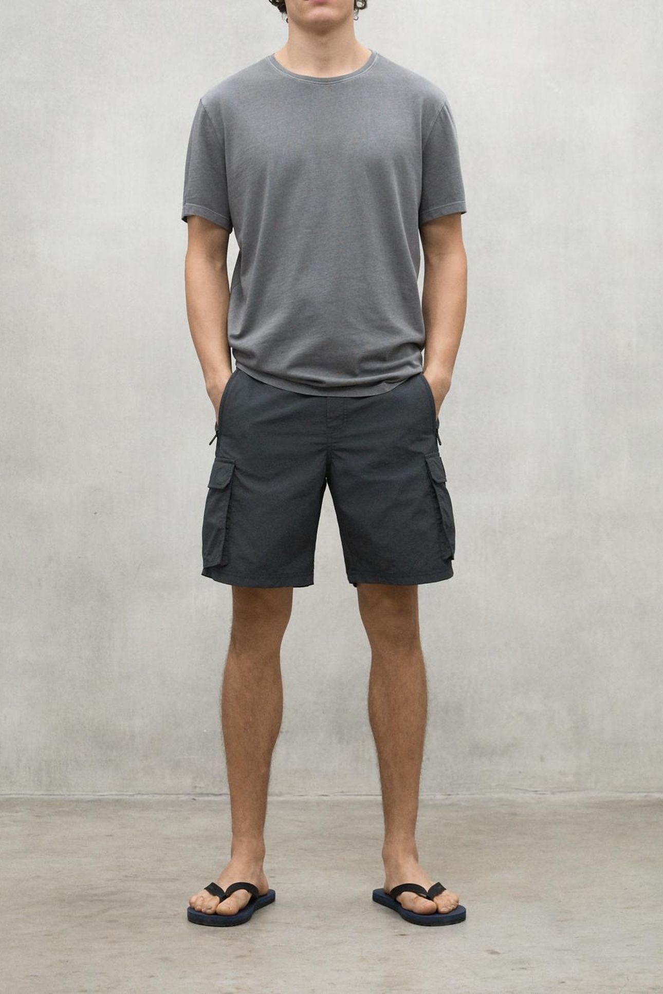 ALISTEALF SHORTS ASPHALT 1