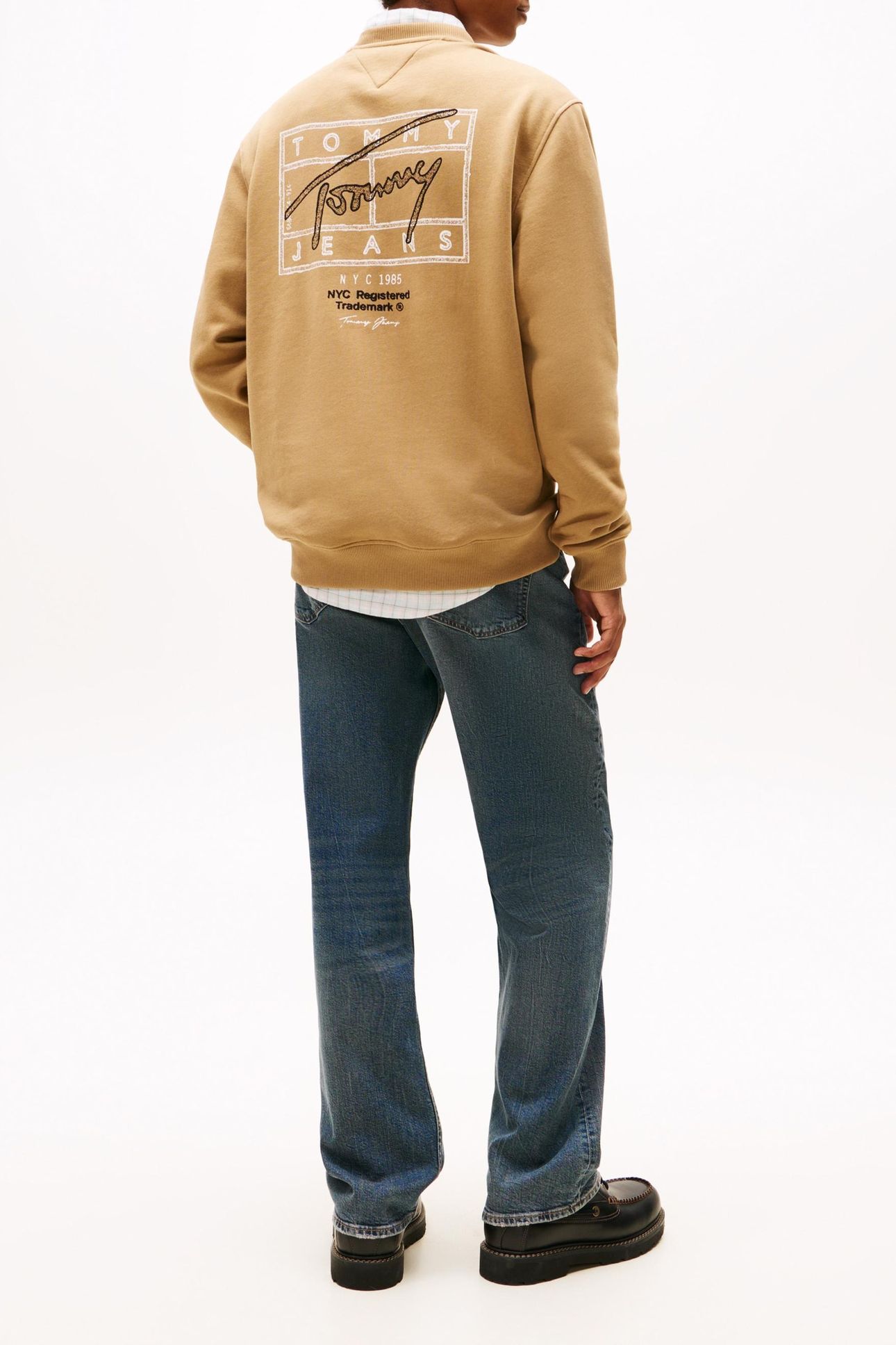REGULAR ENTRY DNA PULLOVER SWEATSHIRT DARK DUNE 5