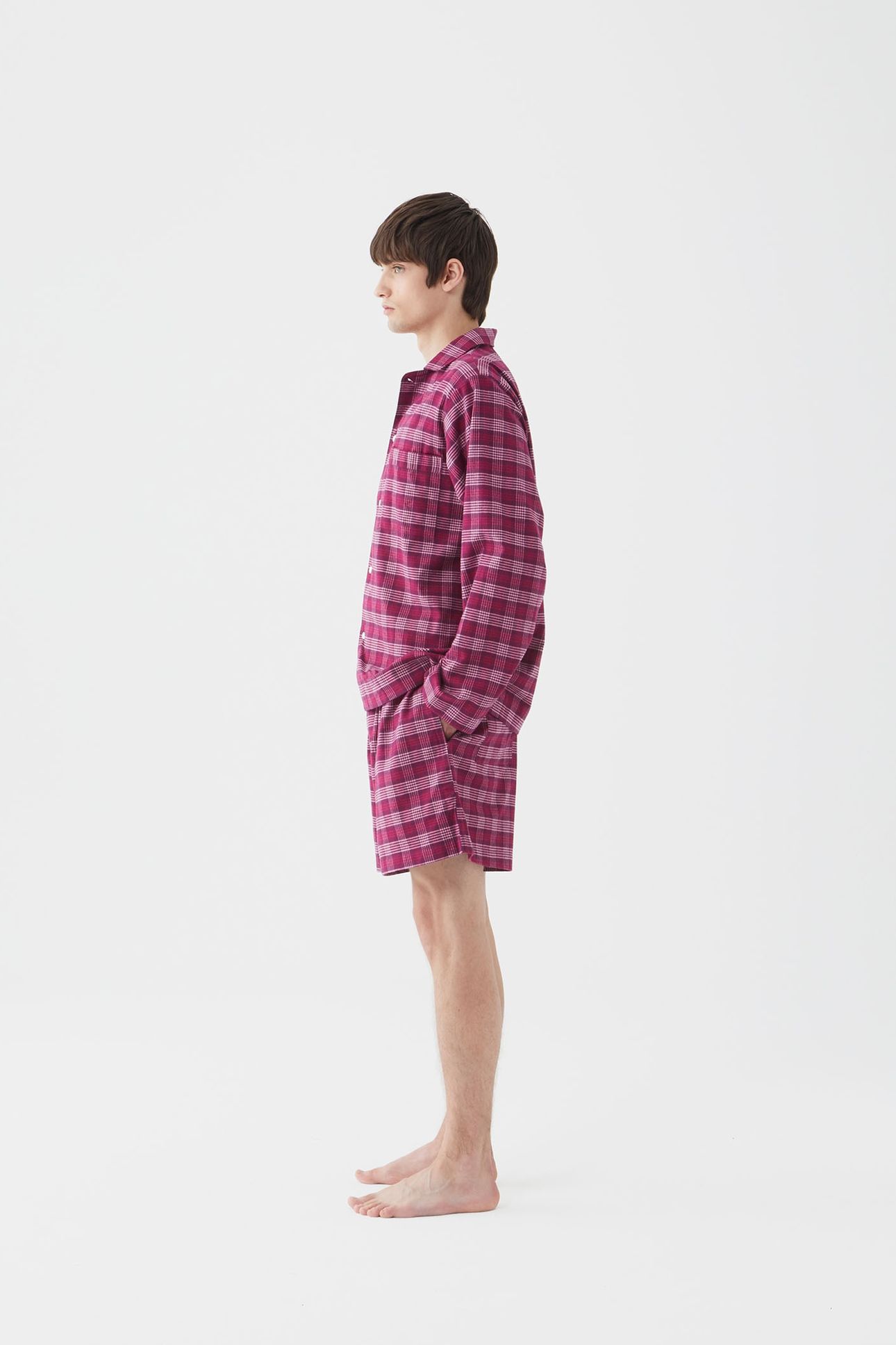 UNISEX FLANNEL, PYJAMAS SHORTS DEEP DREAM 4