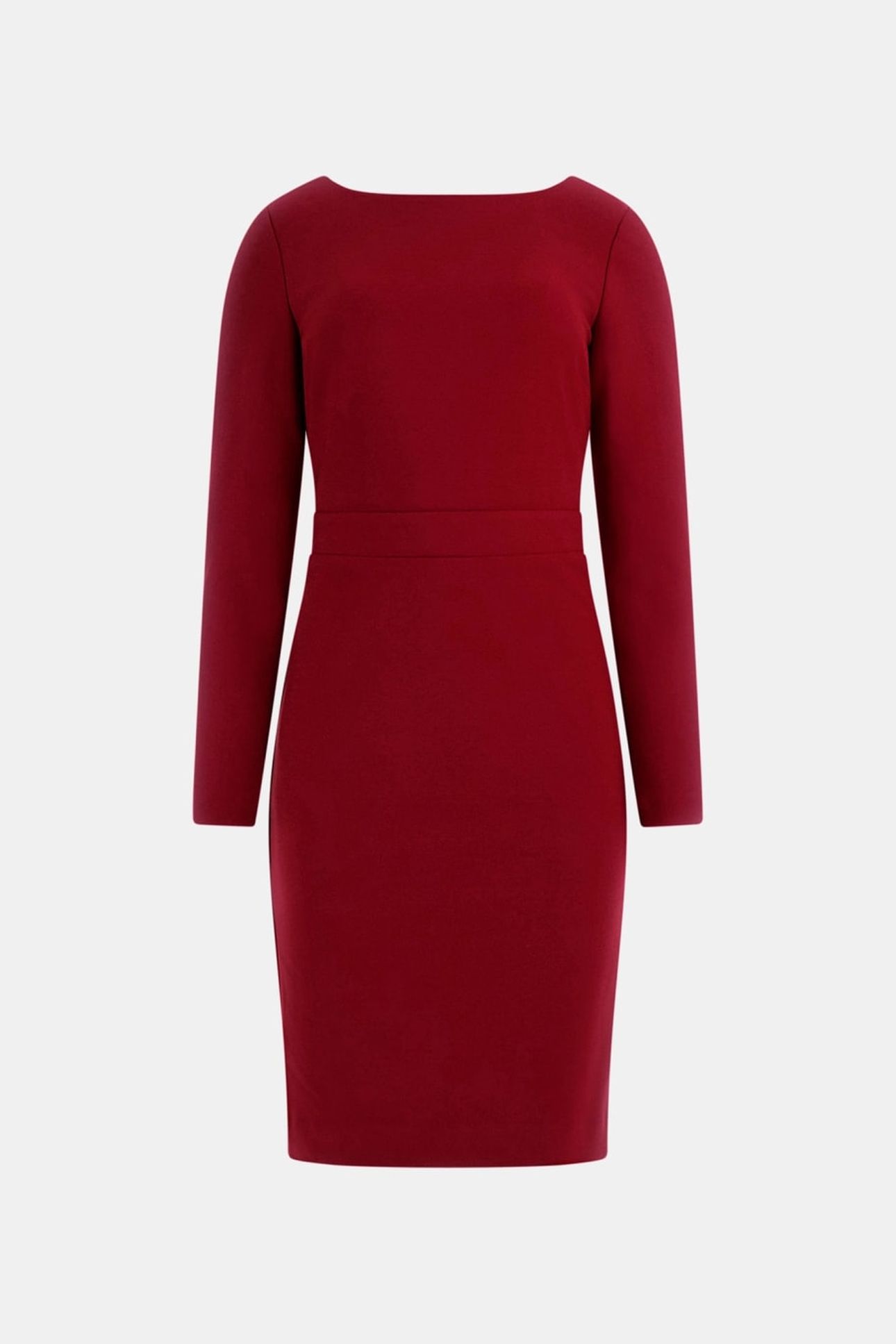 MARCIANO BY GUESS CELIA DRESS DARK JAM RED 3