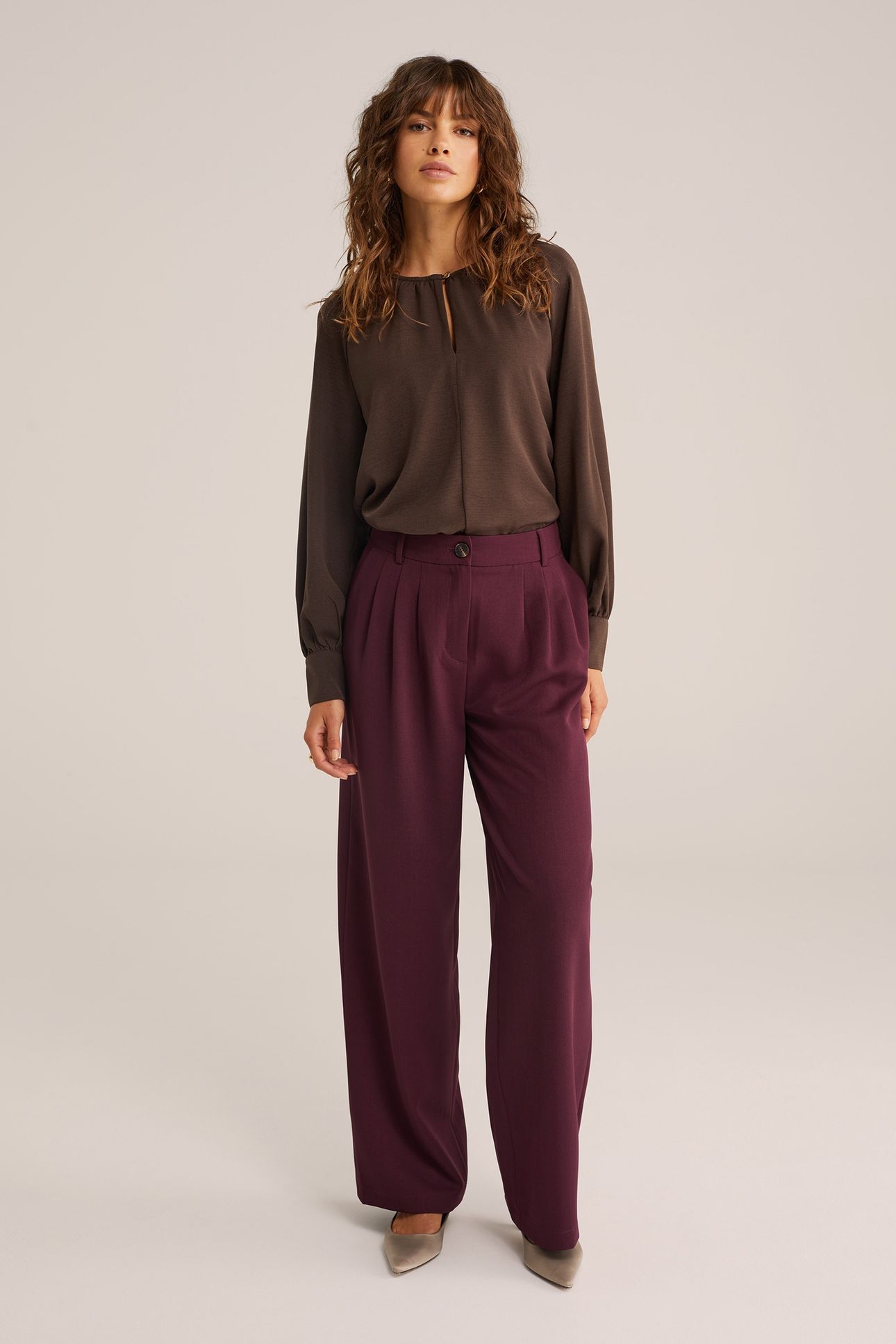 BLOUSE DARK BROWN 3