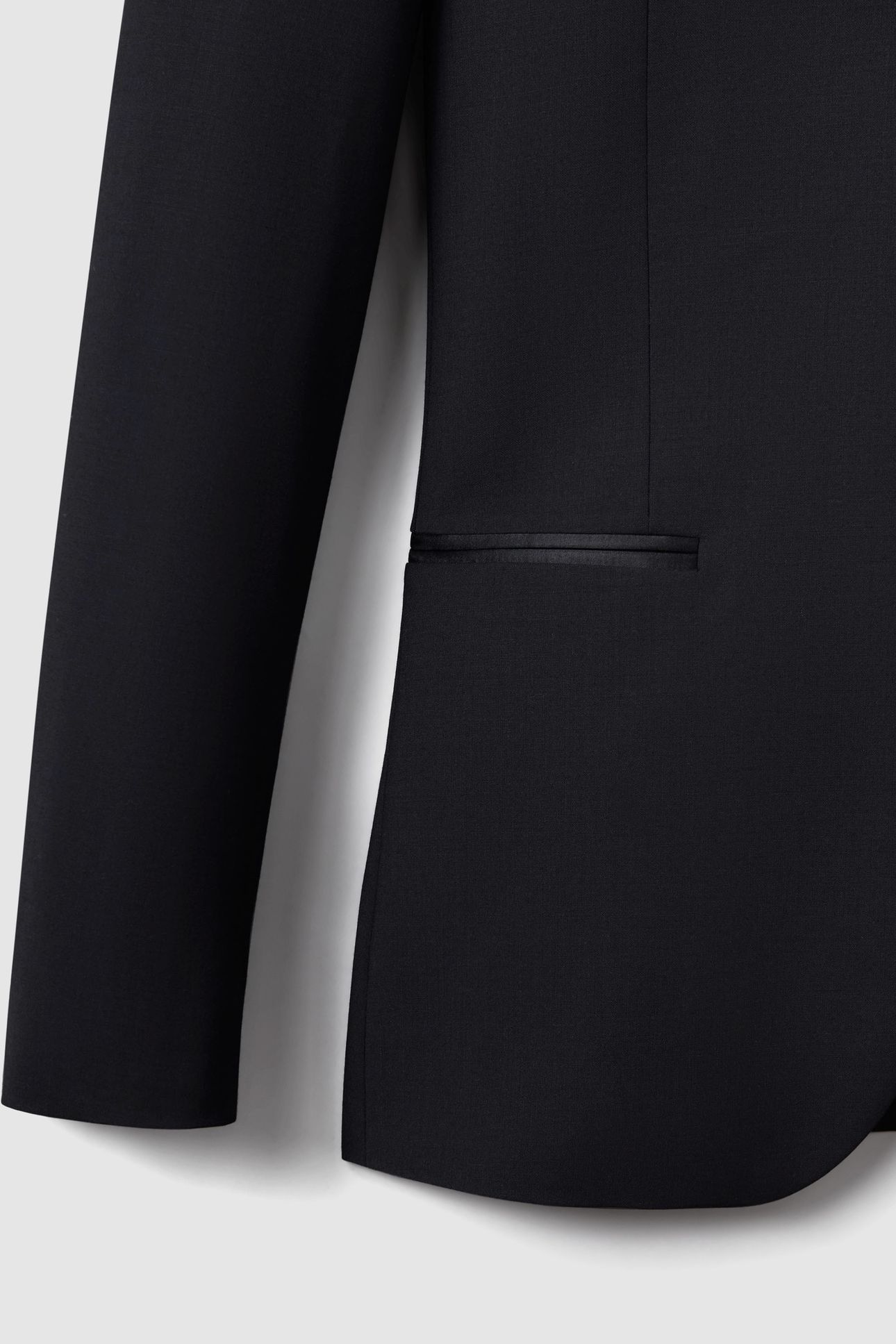 SB 1B SATIN PEAK SLIM TUX JACKET NAVY 5