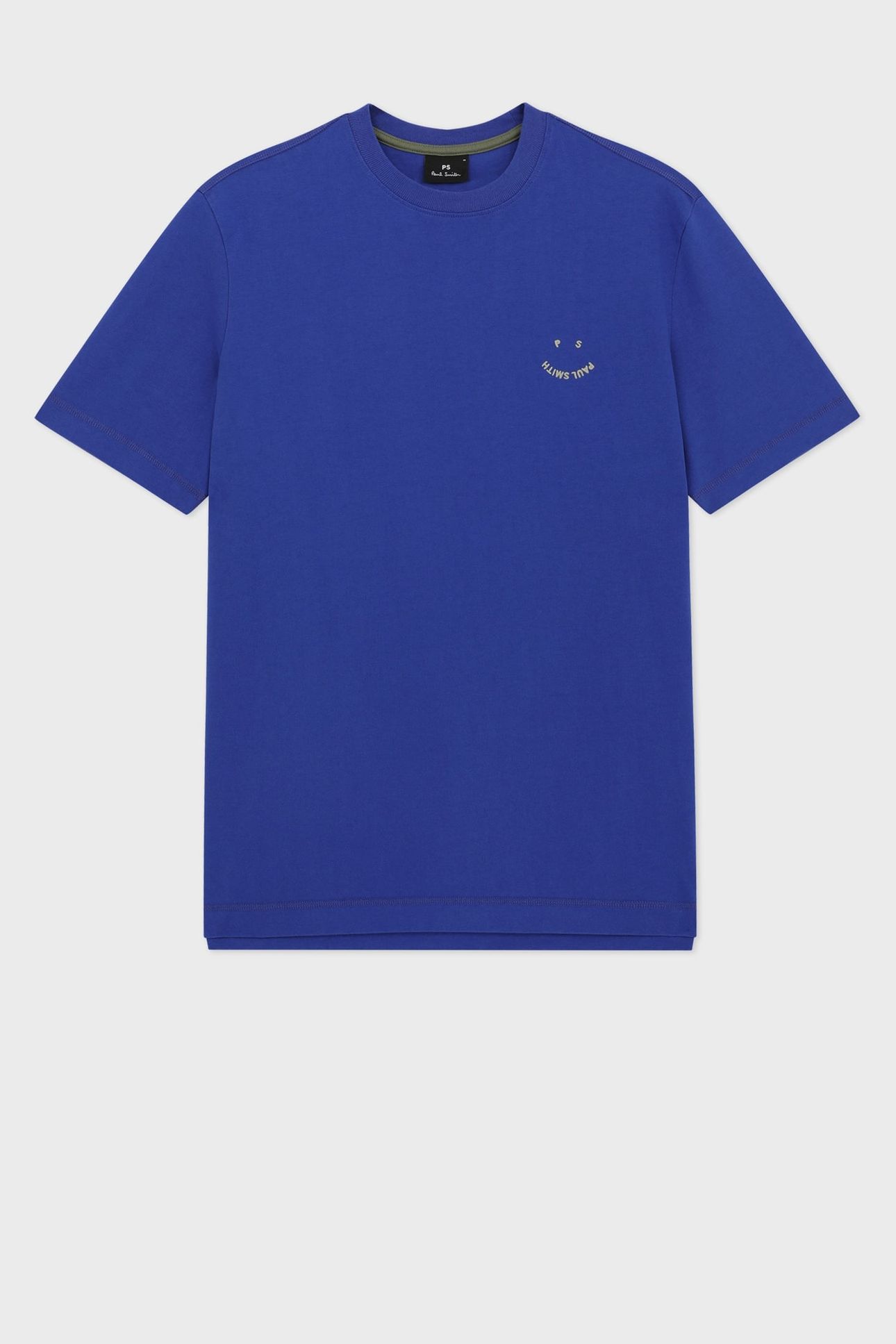 REG FIT SS TSHIRT PS HAPPY COBALT BLUE 1