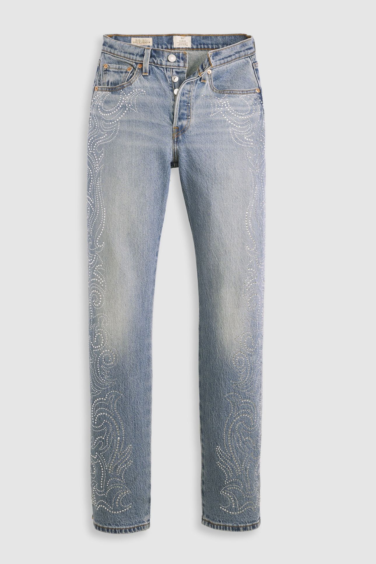 501® CURVE JEANS BLUE 4