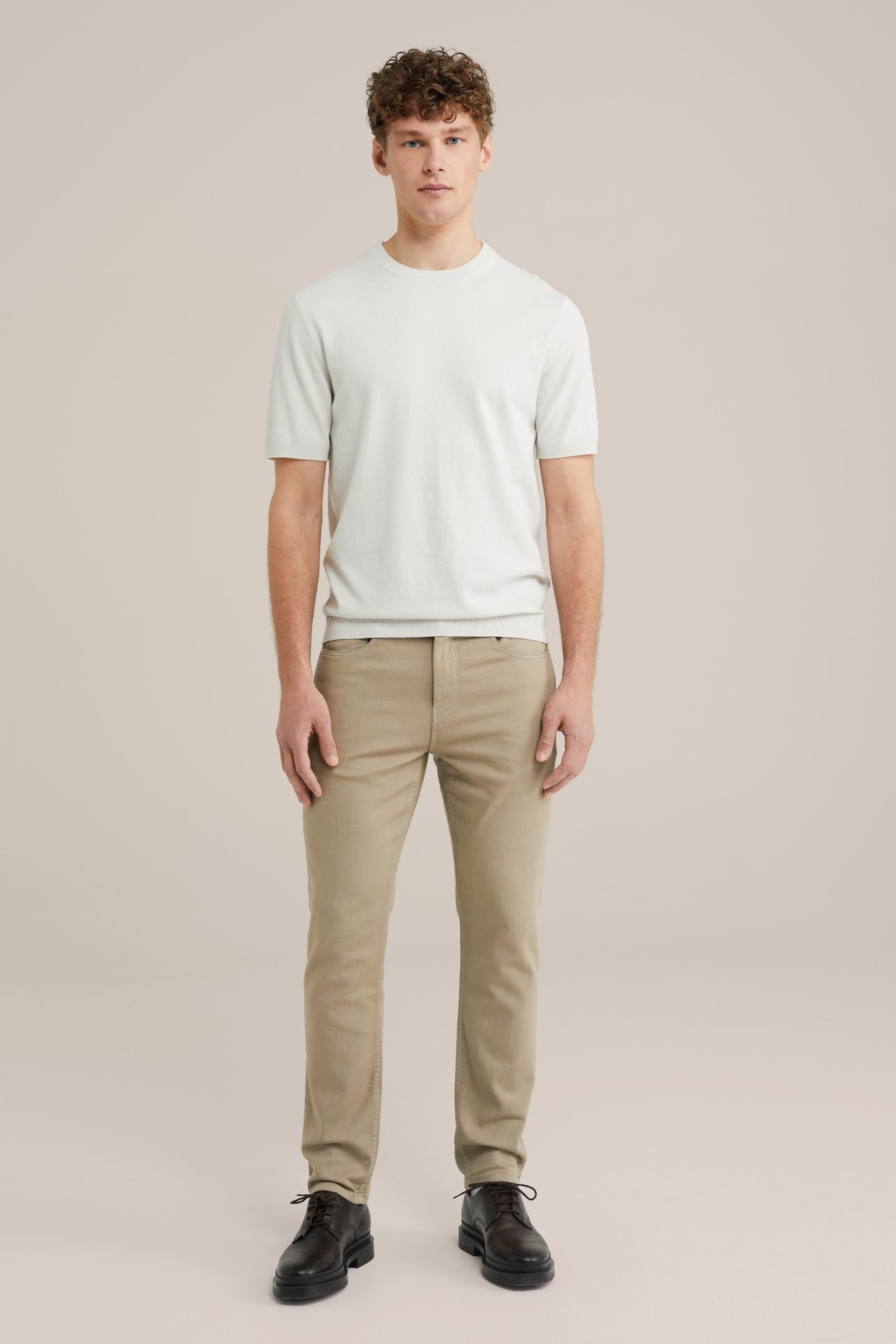 5-POCKET MID WAIST OLIVE GREEN 3