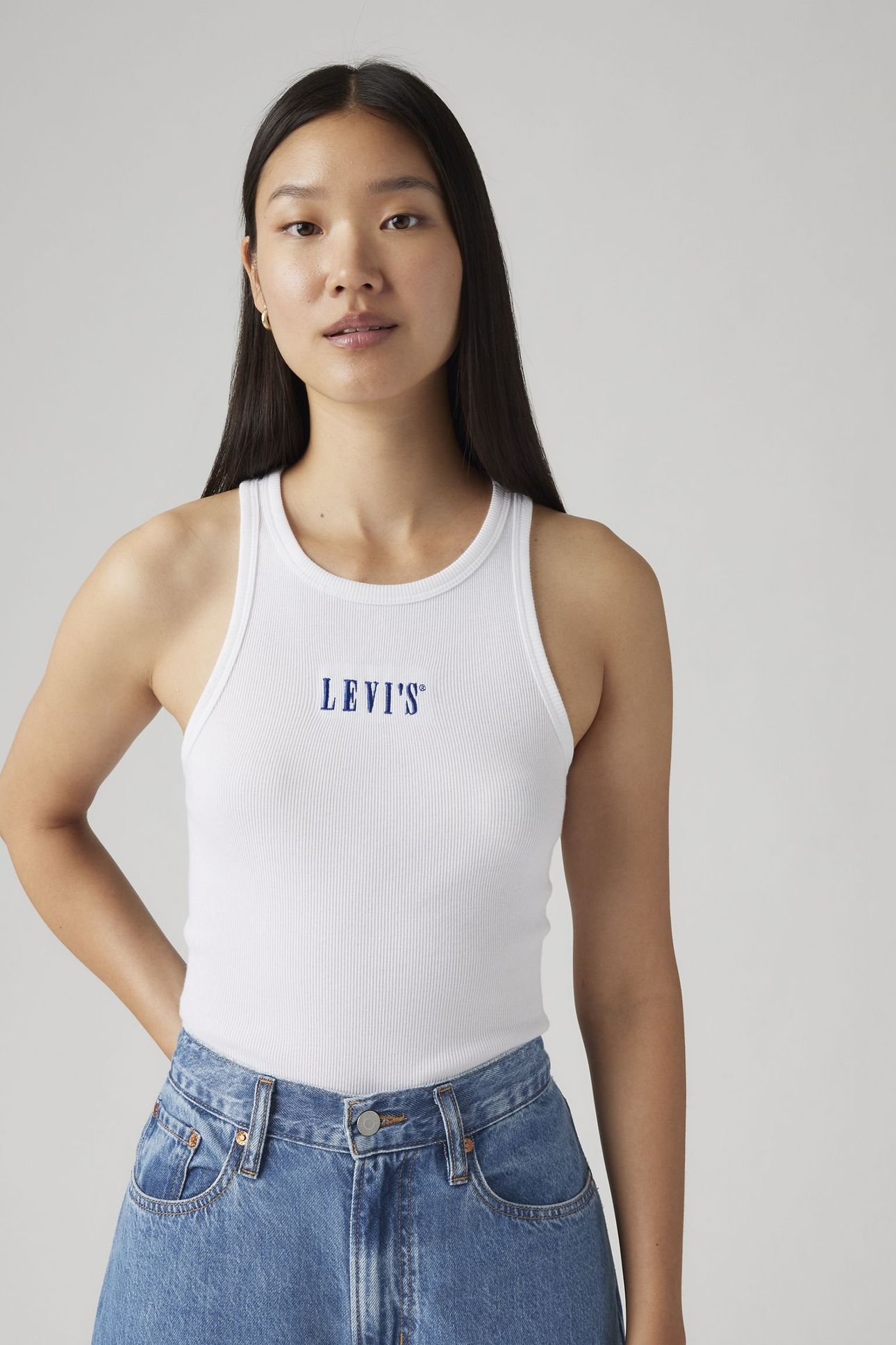 GRAPHIC GEMINI TANK TOP WHITE 2