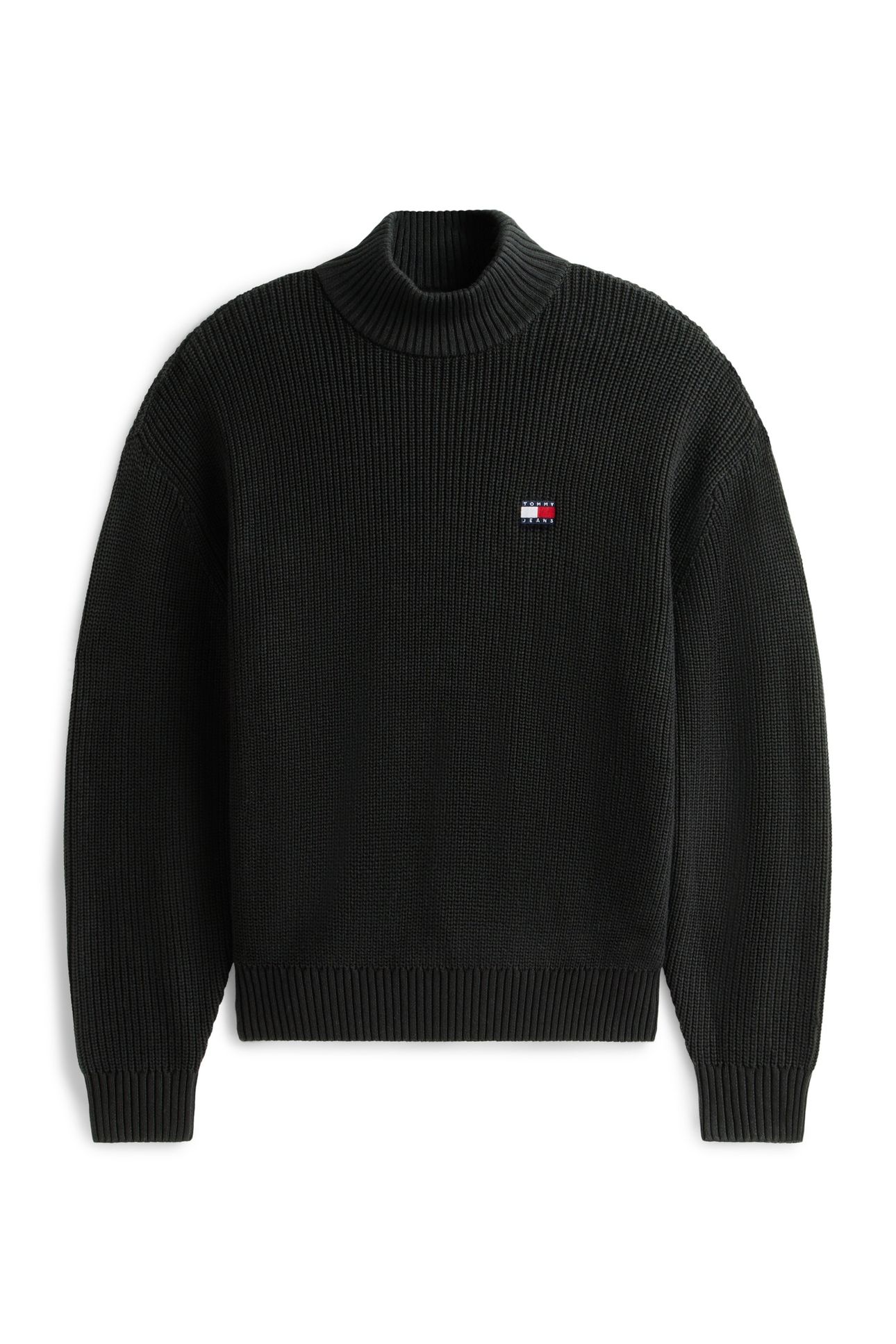 90S MOCK NECK HALF ZIP BLACK 2