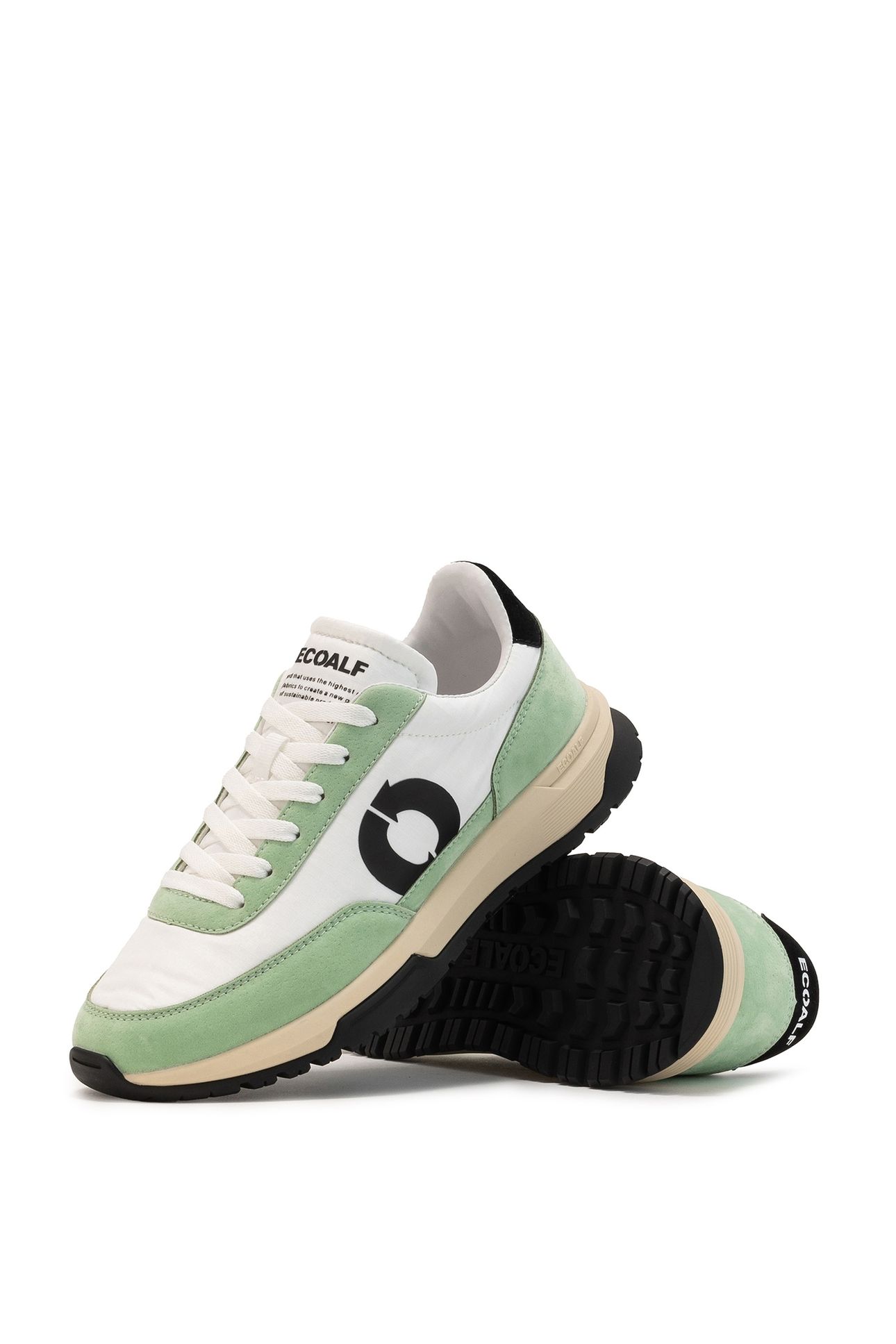 VENTURAALF SNEAKERS OFF WHITE/ GREEN 2
