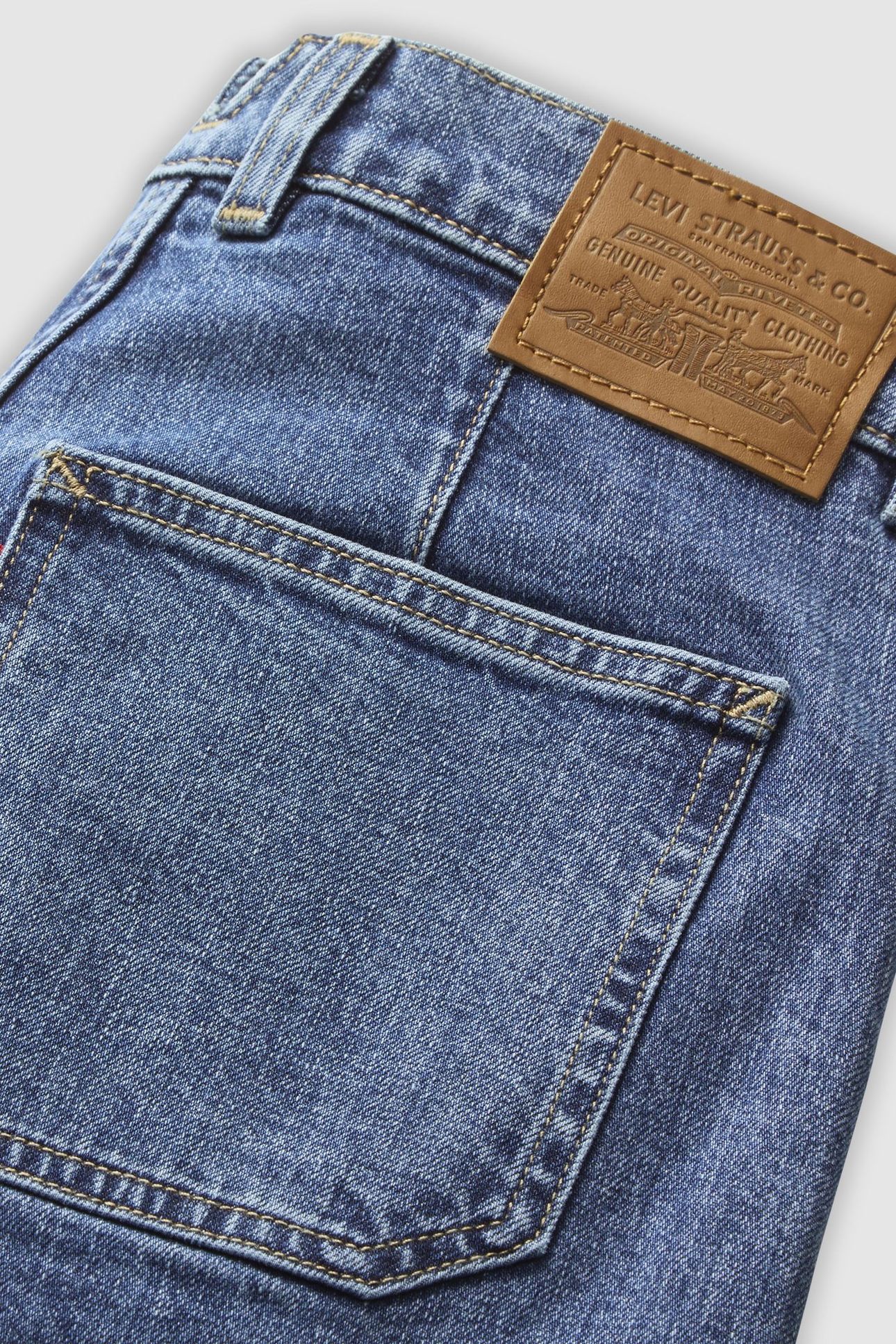 728™ TAILORED HIGH RISE WIDE LEG JEANS BLUE 6