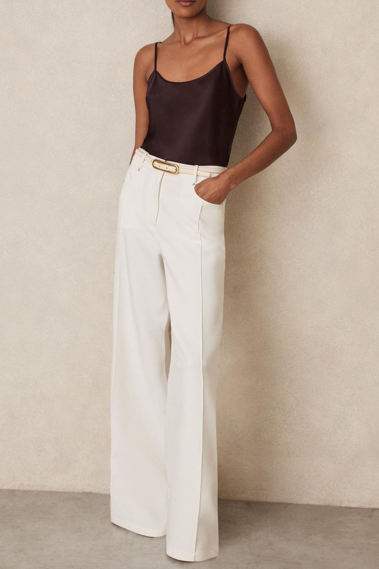 SILK CAMI BURGUNDY 4