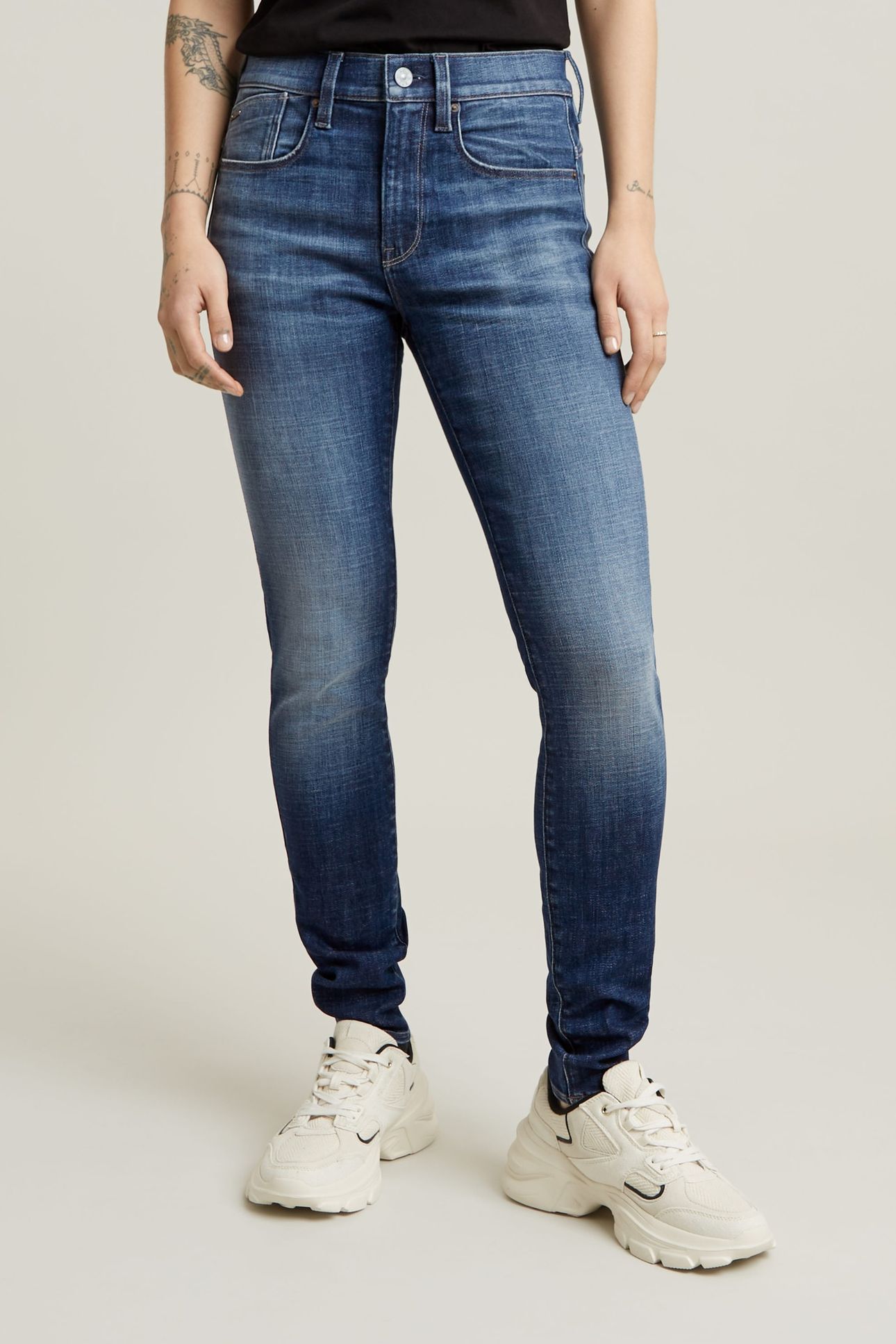LHANA SKINNY JEANS MEDIUM AGED 2