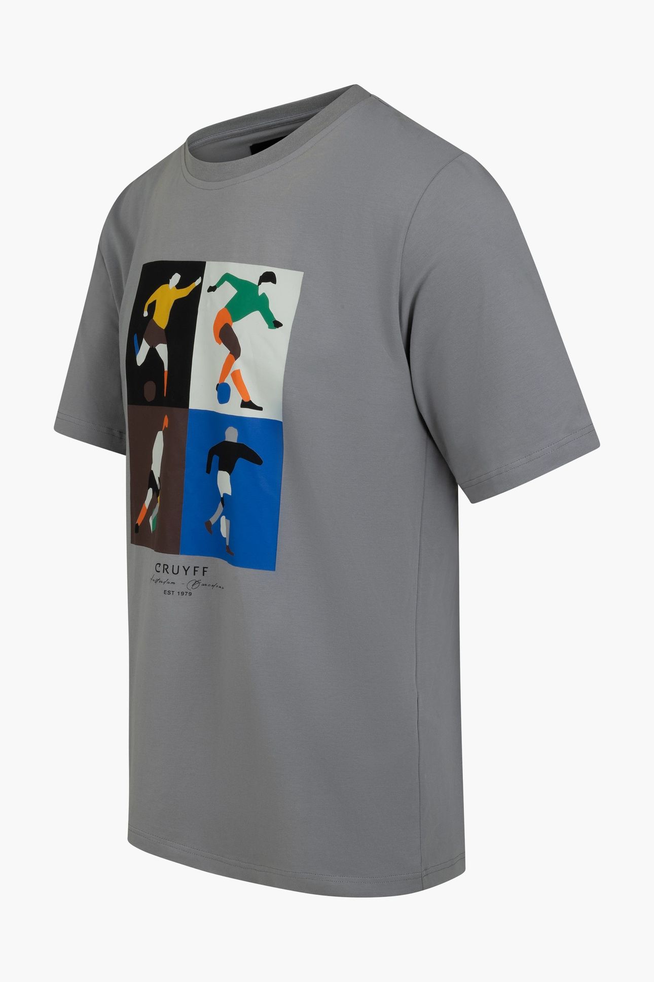 CRUYFF TURN TEE ULTIMATE GREY 2