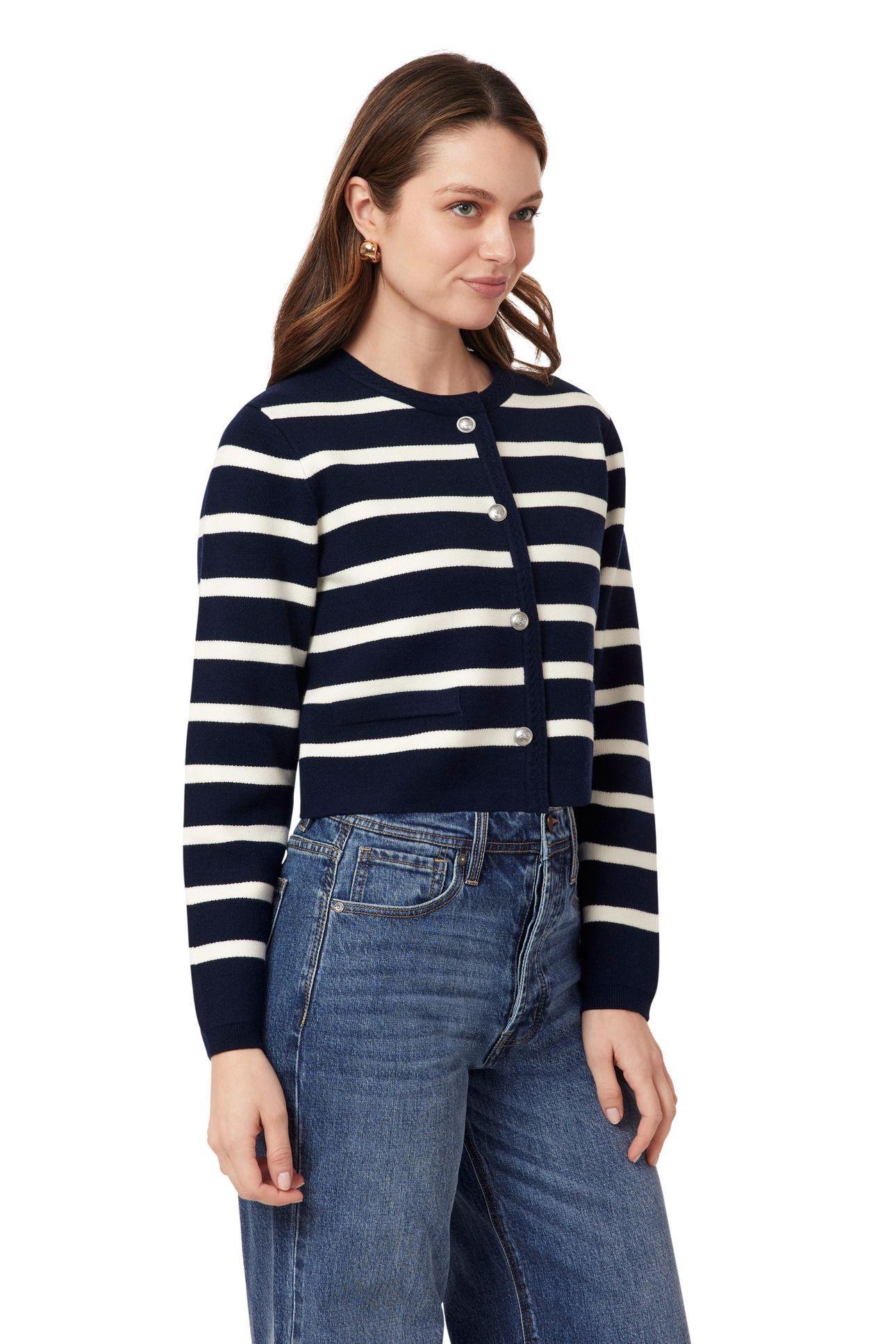SWEATER MARITIME BLUE/SUGAR SWIZZLE 3