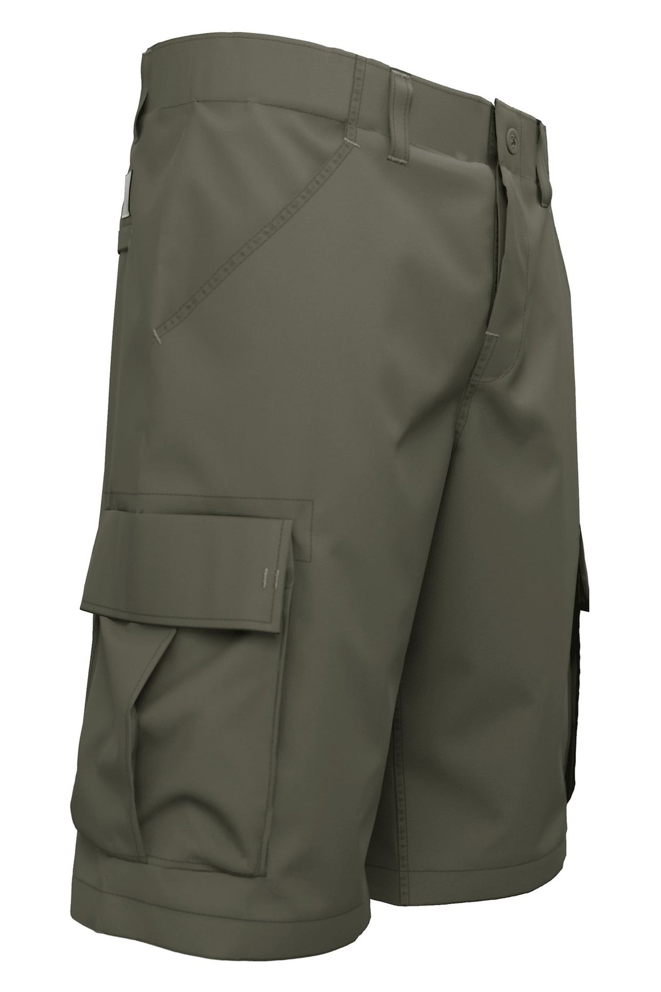 BROOKLINE POPLIN CARGO SHORT LEAF GREEN 1