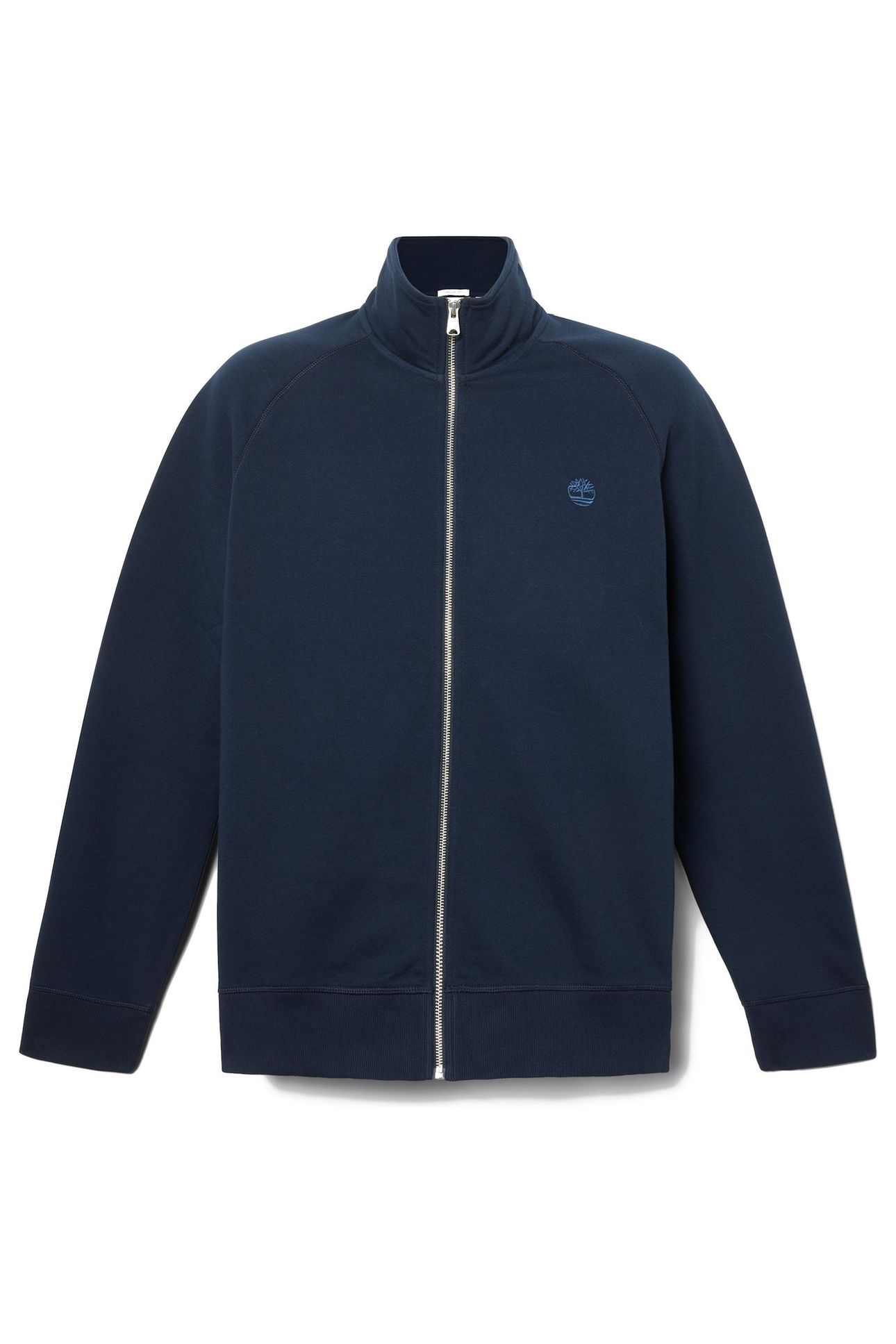 EXETER RIVER BRUSHED BACK FULL ZIP FUNNEL NECK DARK SAPPHIRE 4